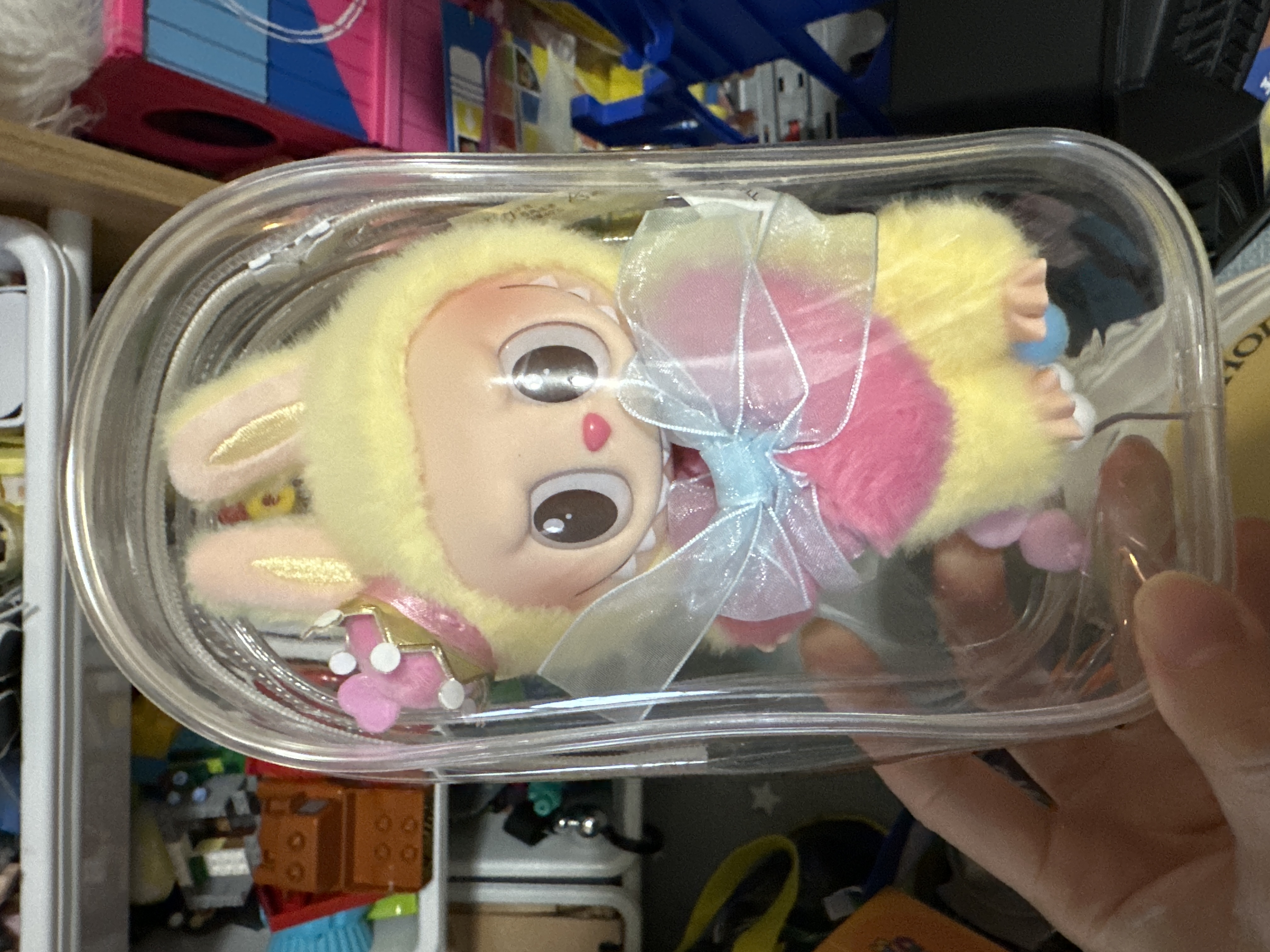 THE MONSTERS Let's Checkmate Series-Vinyl Plush Hanging Card