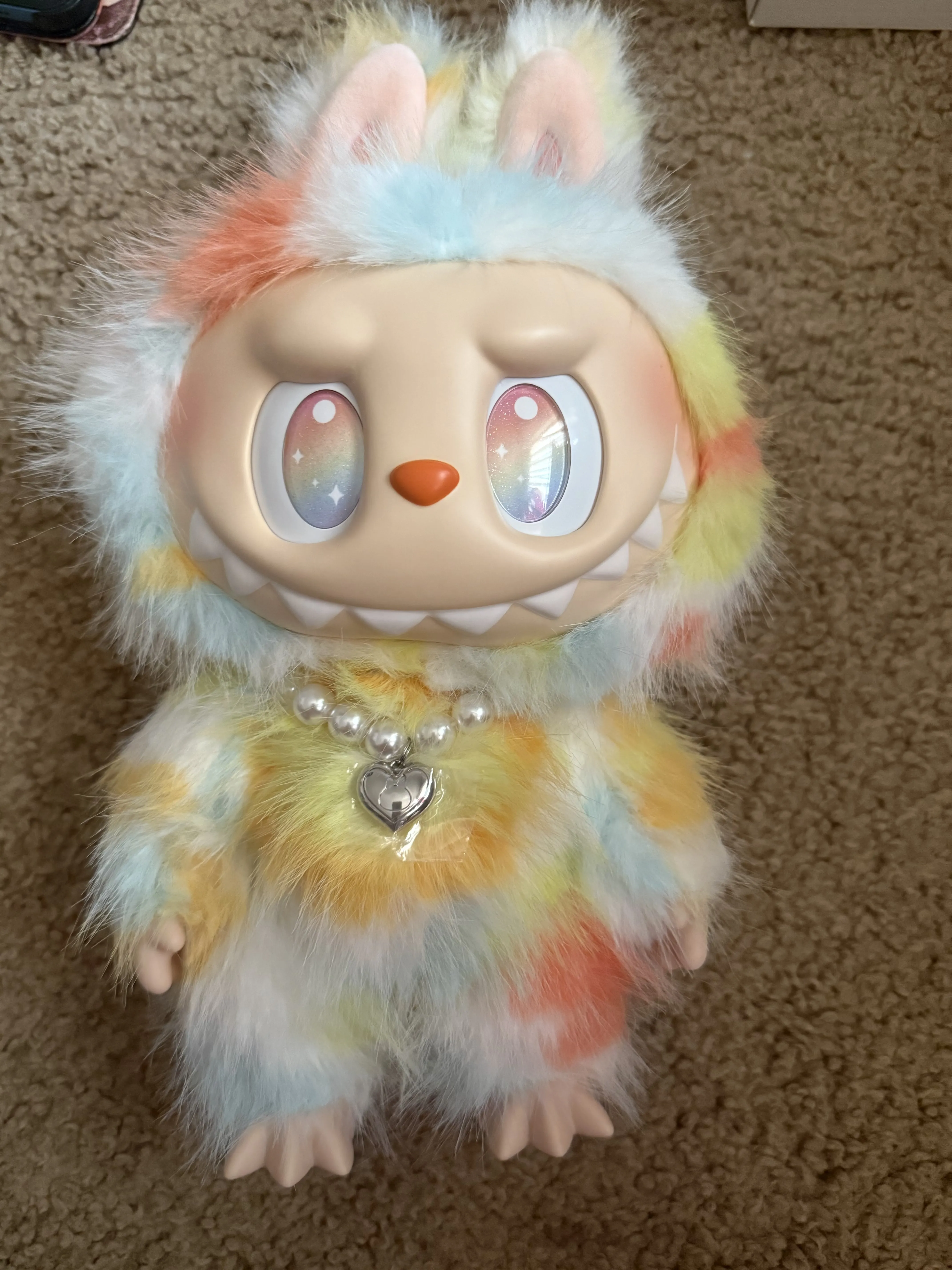 ROCK THE UNIVERSE Vinyl PlushDoll ラブブ POP MART】LABUBU Rock The Universe Vinyl Plush Doll (POP MART