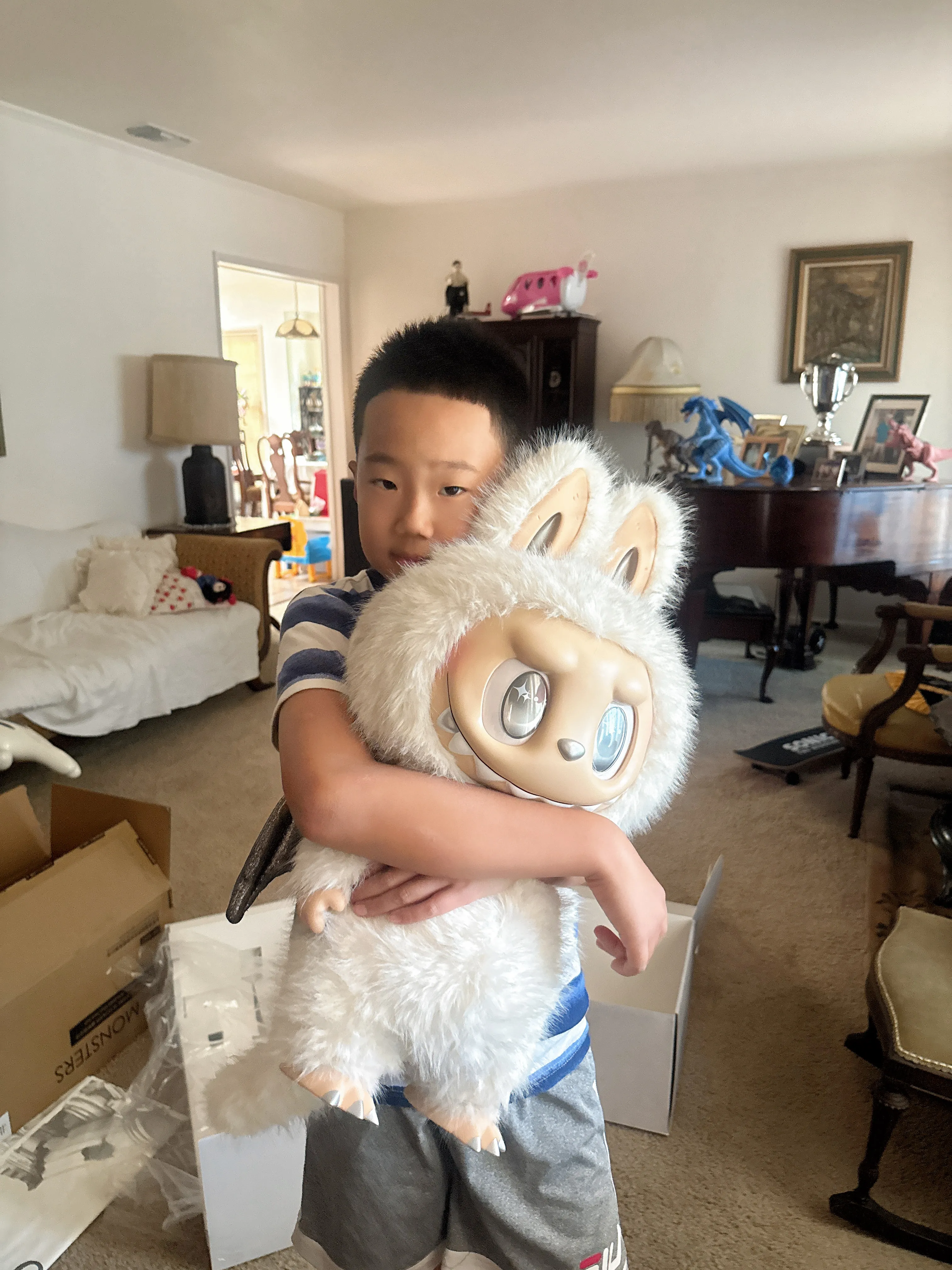 THE MONSTERS - ANGEL IN CLOUDS Vinyl Face Doll - POP MART (United