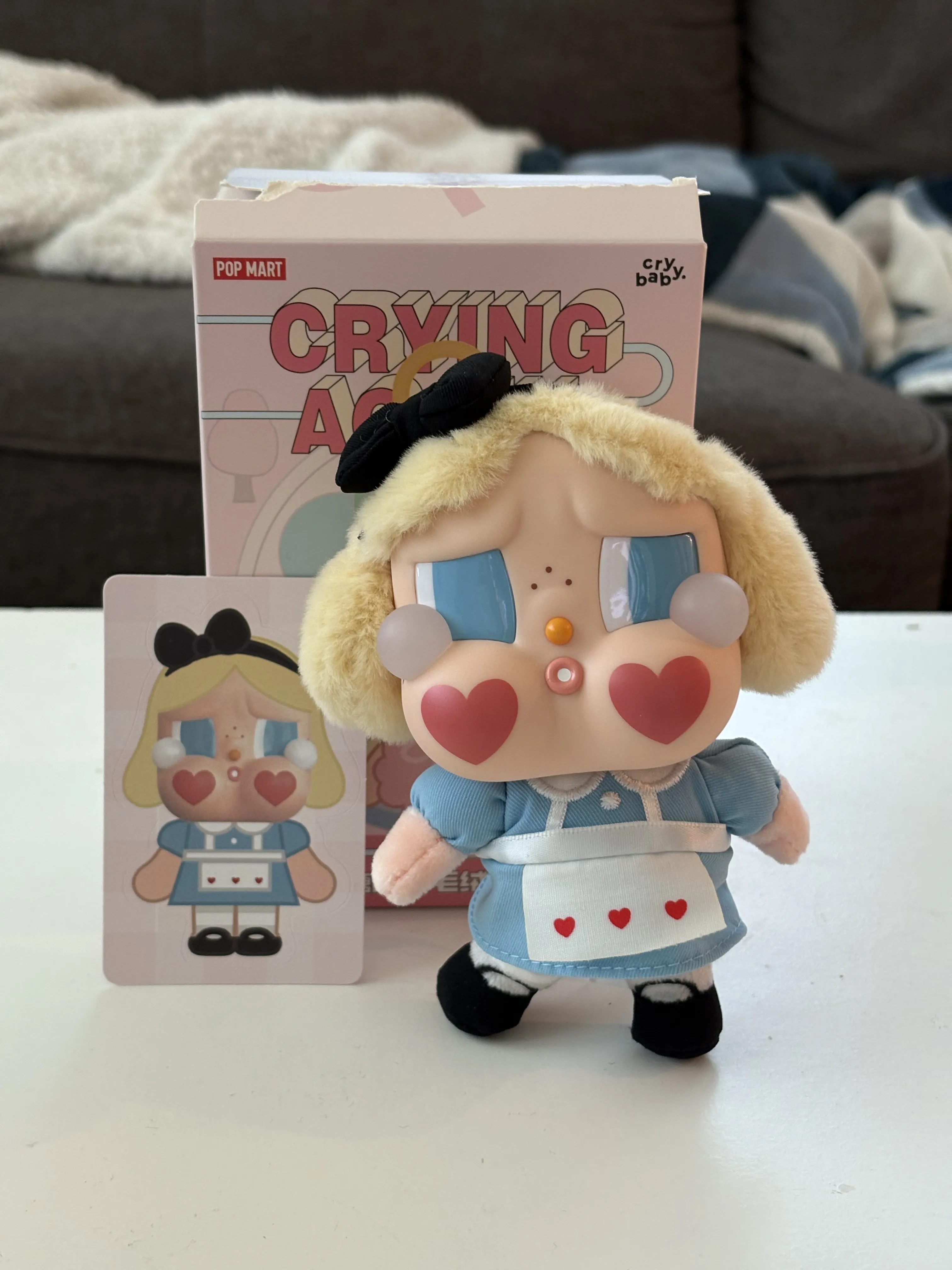 CRYBABY Crying Again Series-Vinyl Face Plush Blind Box - POP MART