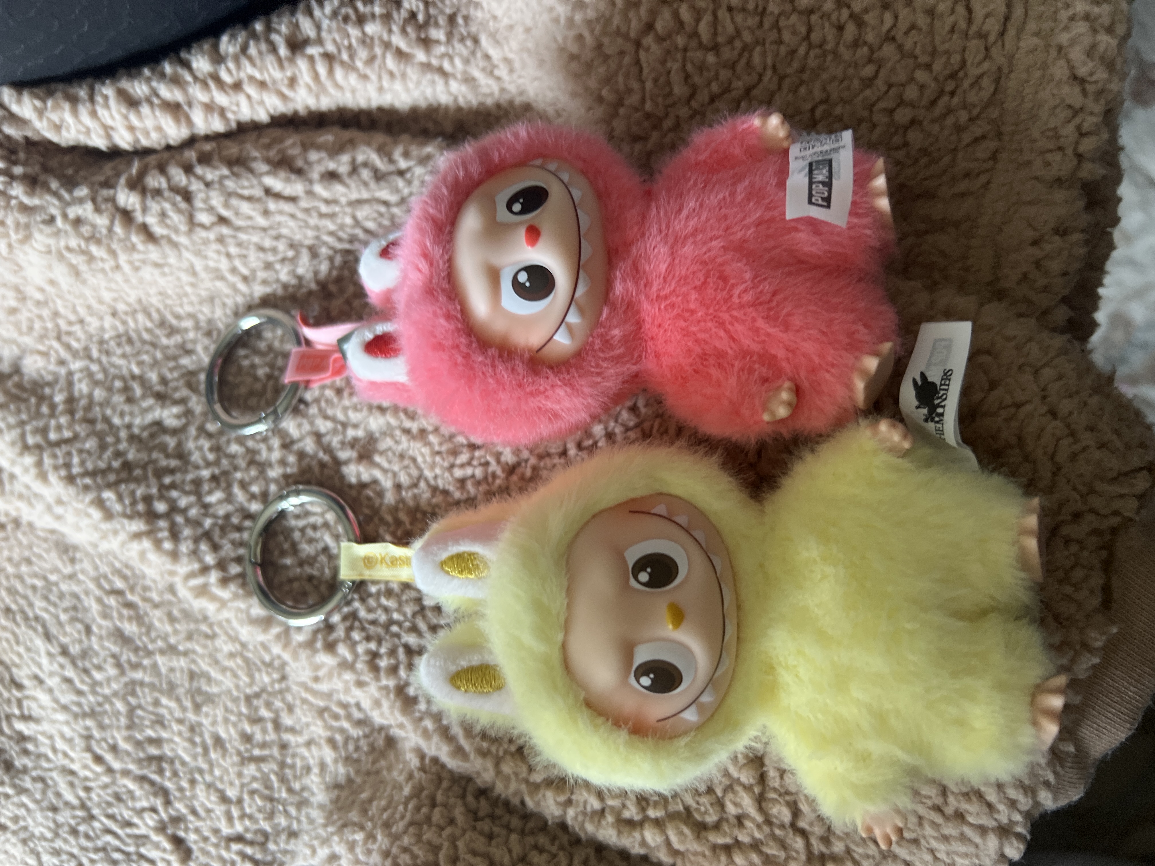 THE MONSTERS Pin for Love Series-Vinyl Plush Pendant Blind Box