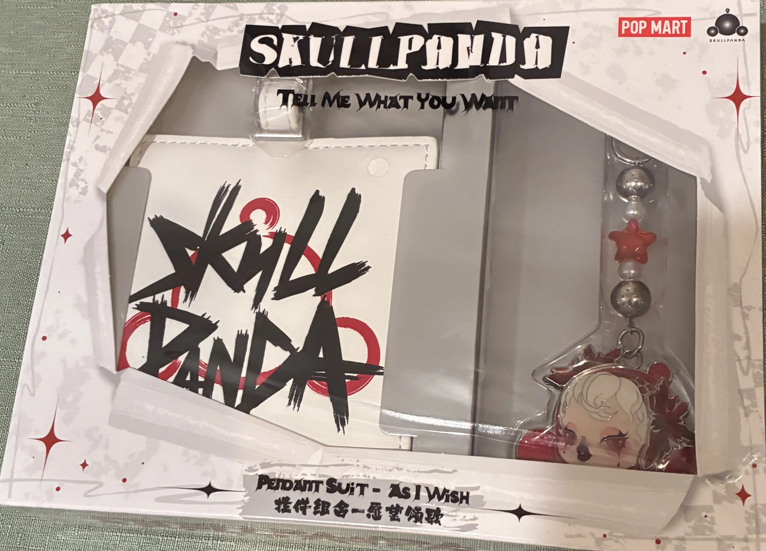 SKULLPANDA Tell Me What You Want Series Pendant Suit