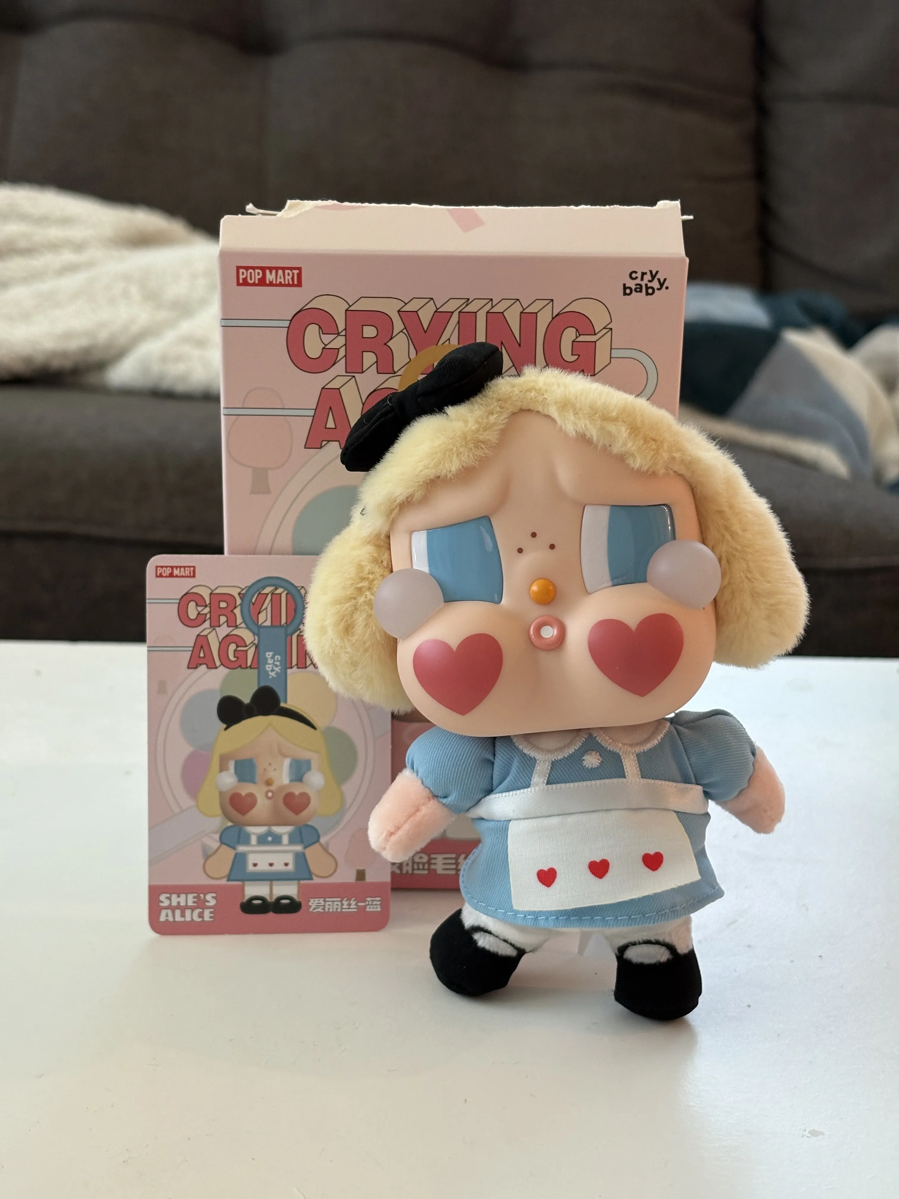 ぬいぐるみ POP MART CRYING AGAIN BABY GOODWIN ぬいぐるみ POP MART