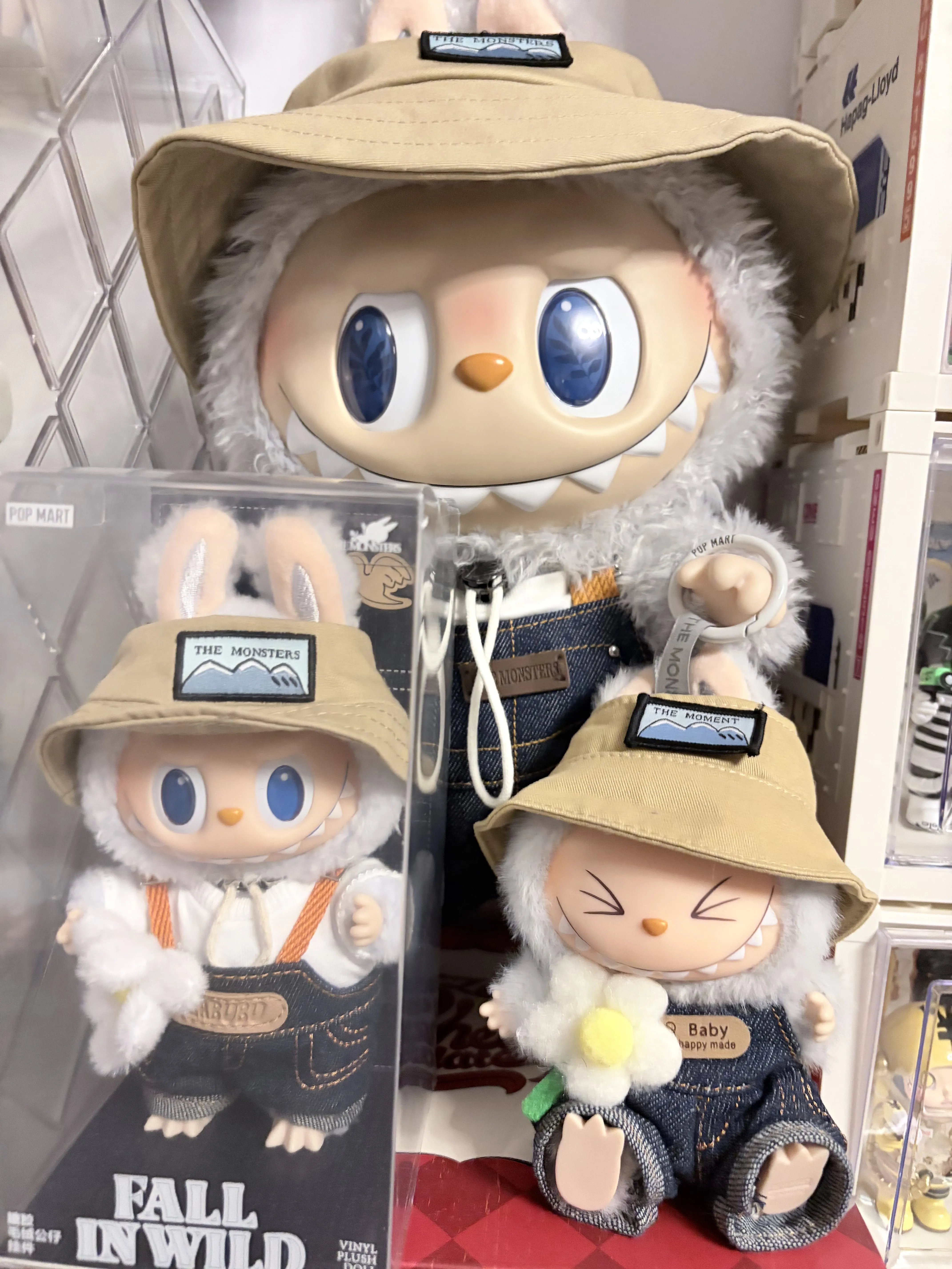 THE MONSTERS FALL IN WILD SERIES-Vinyl Plush Doll Pendant - POP