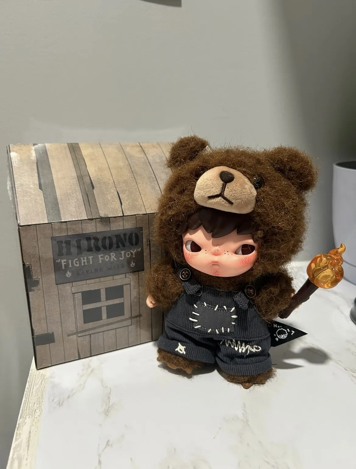 Hirono Living Wild-Fight for Joy Plush Doll - POP MART (United States)