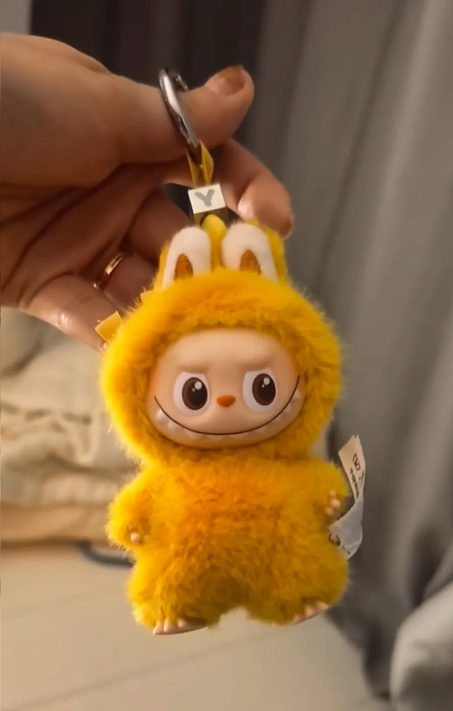 POP NOW:THE MONSTERS Pin for Love Series-Vinyl Plush Pendant Blind