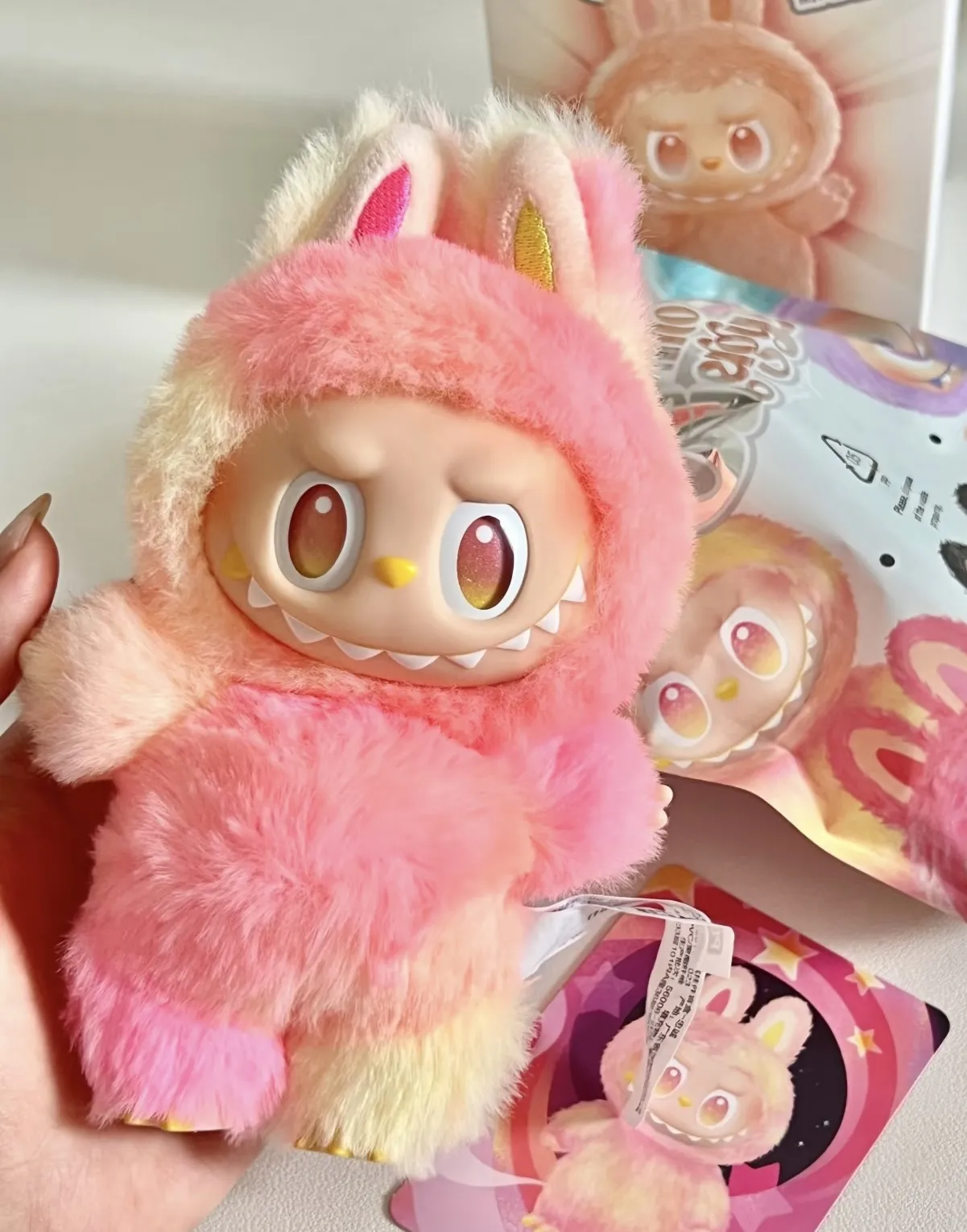 POP NOW:THE MONSTERS Big into Energy Series-Vinyl Plush Pendant