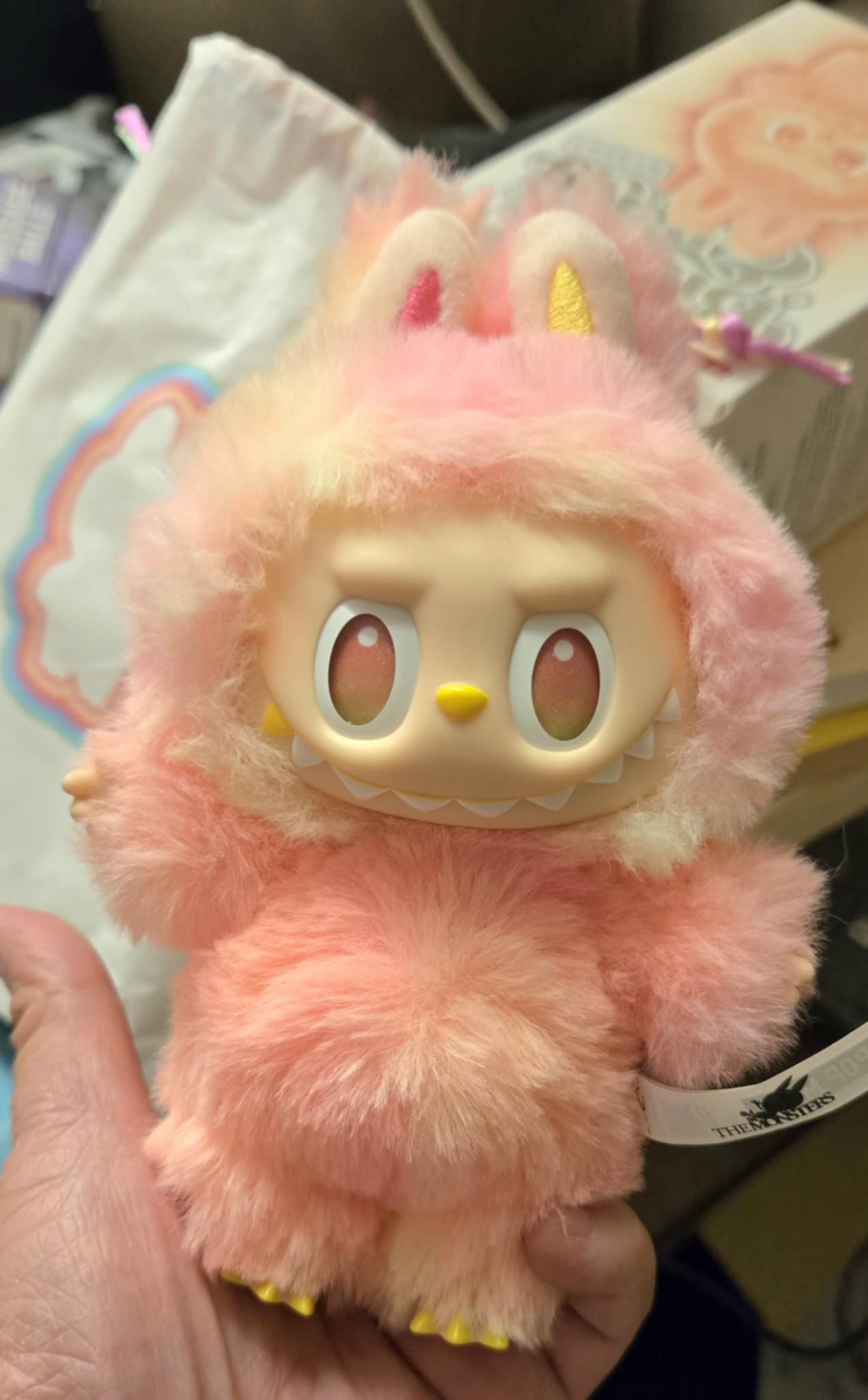 POP NOW:THE MONSTERS Big into Energy Series-Vinyl Plush Pendant