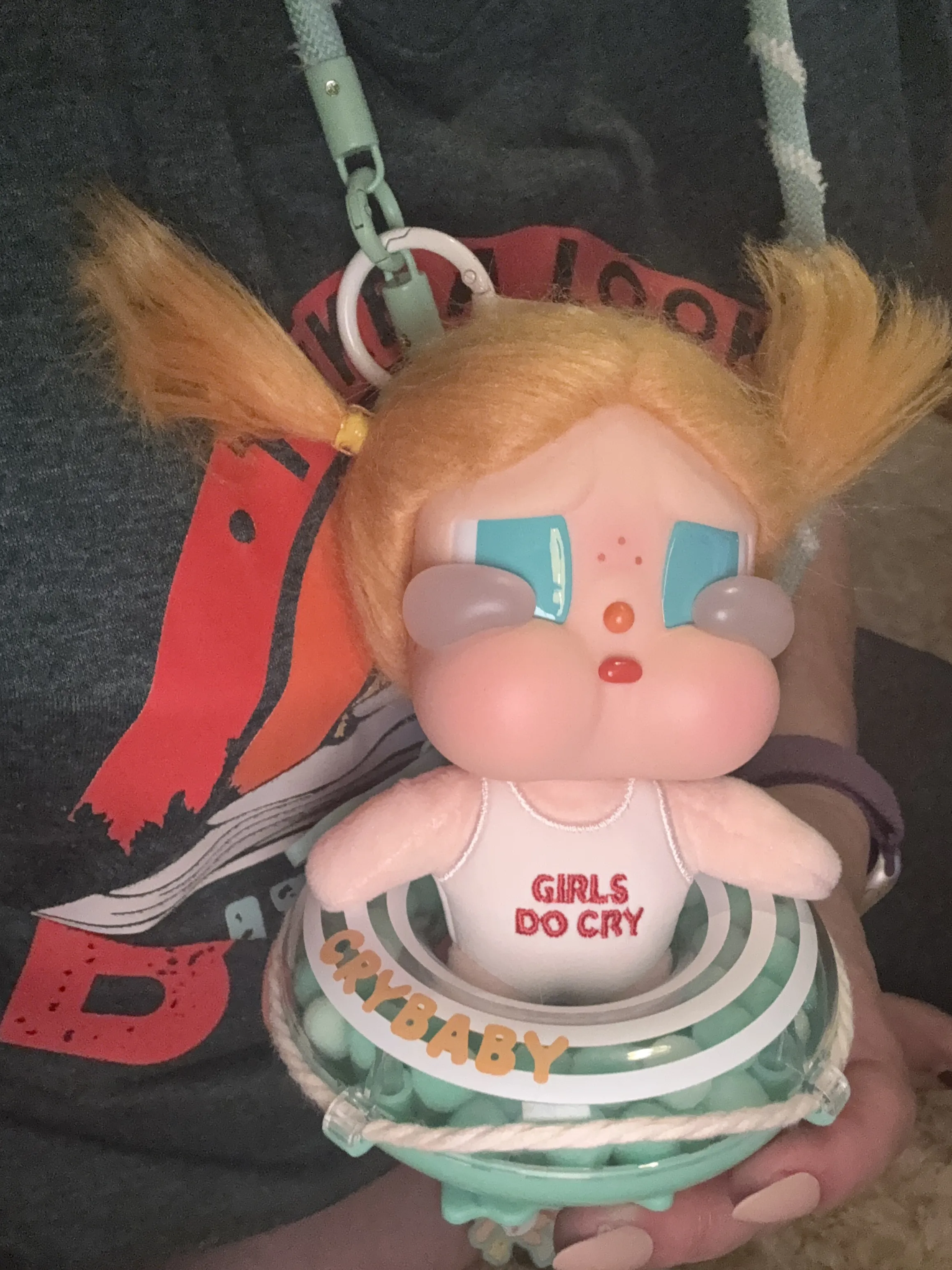 POP NOW:CRYBABY Vacation Mode On Series-Long Lanyard Blind Box