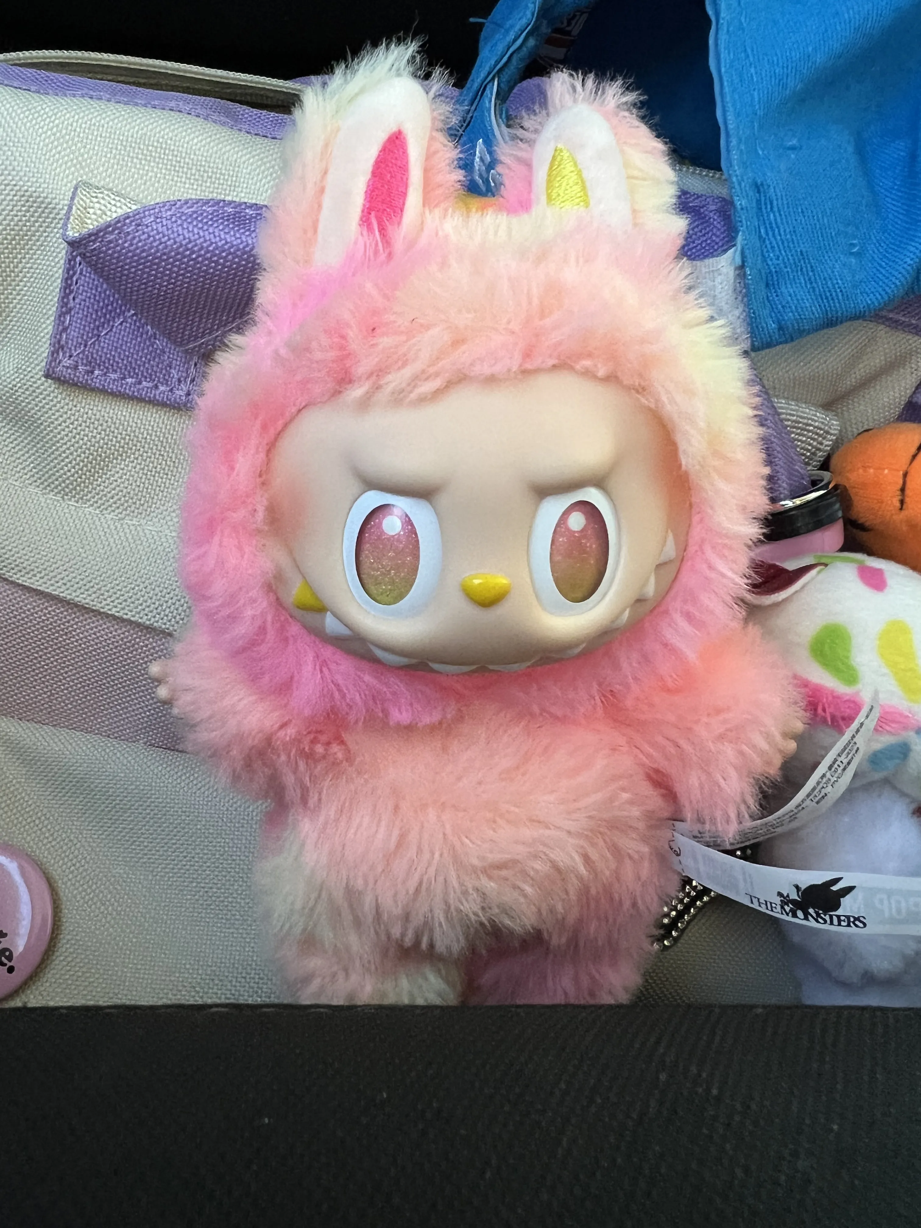 POP NOW:THE MONSTERS Big into Energy Series-Vinyl Plush Pendant