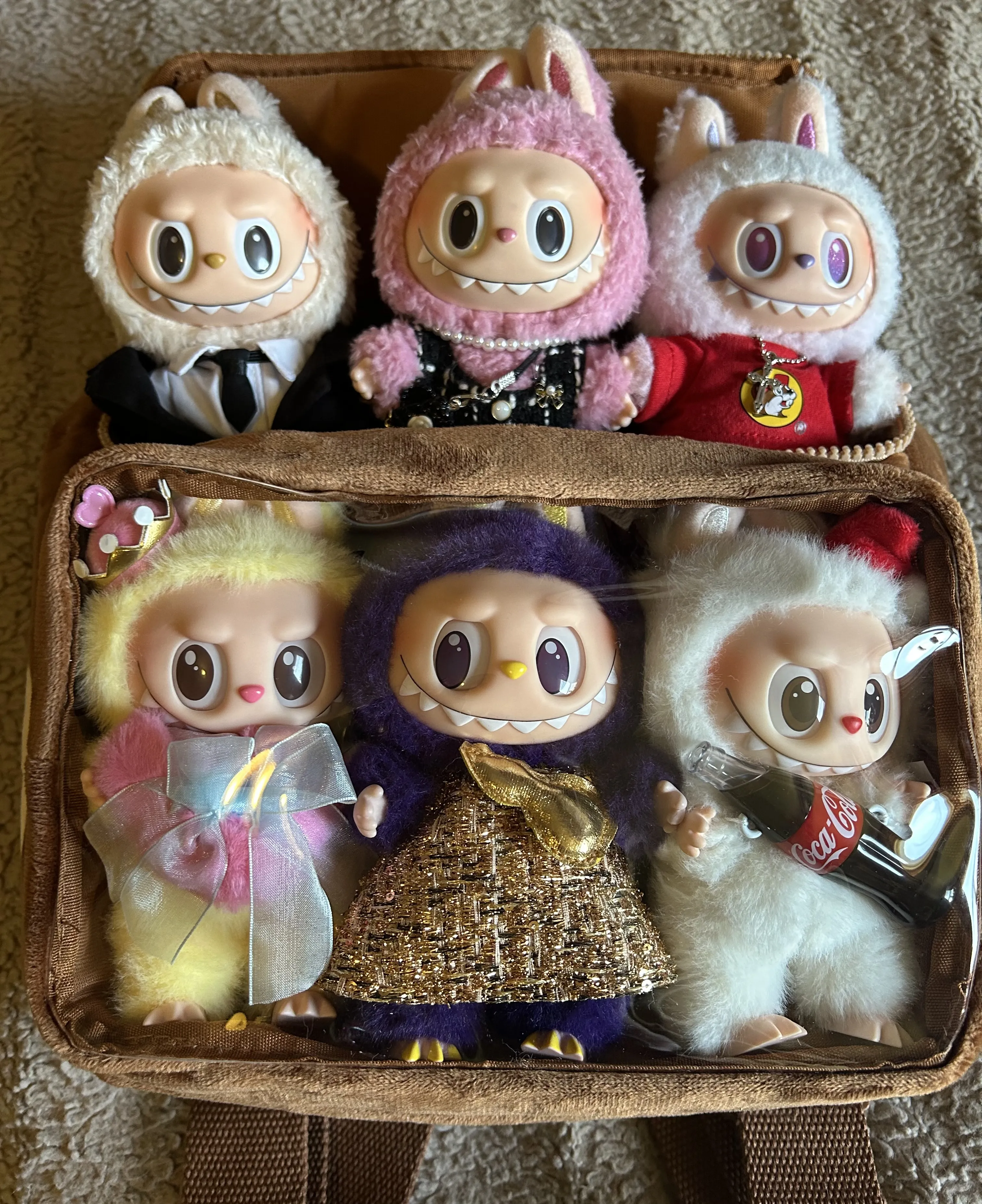 LABUBU × PRONOUNCE - WINGS OF FORTUNE Vinyl Plush Hanging Card