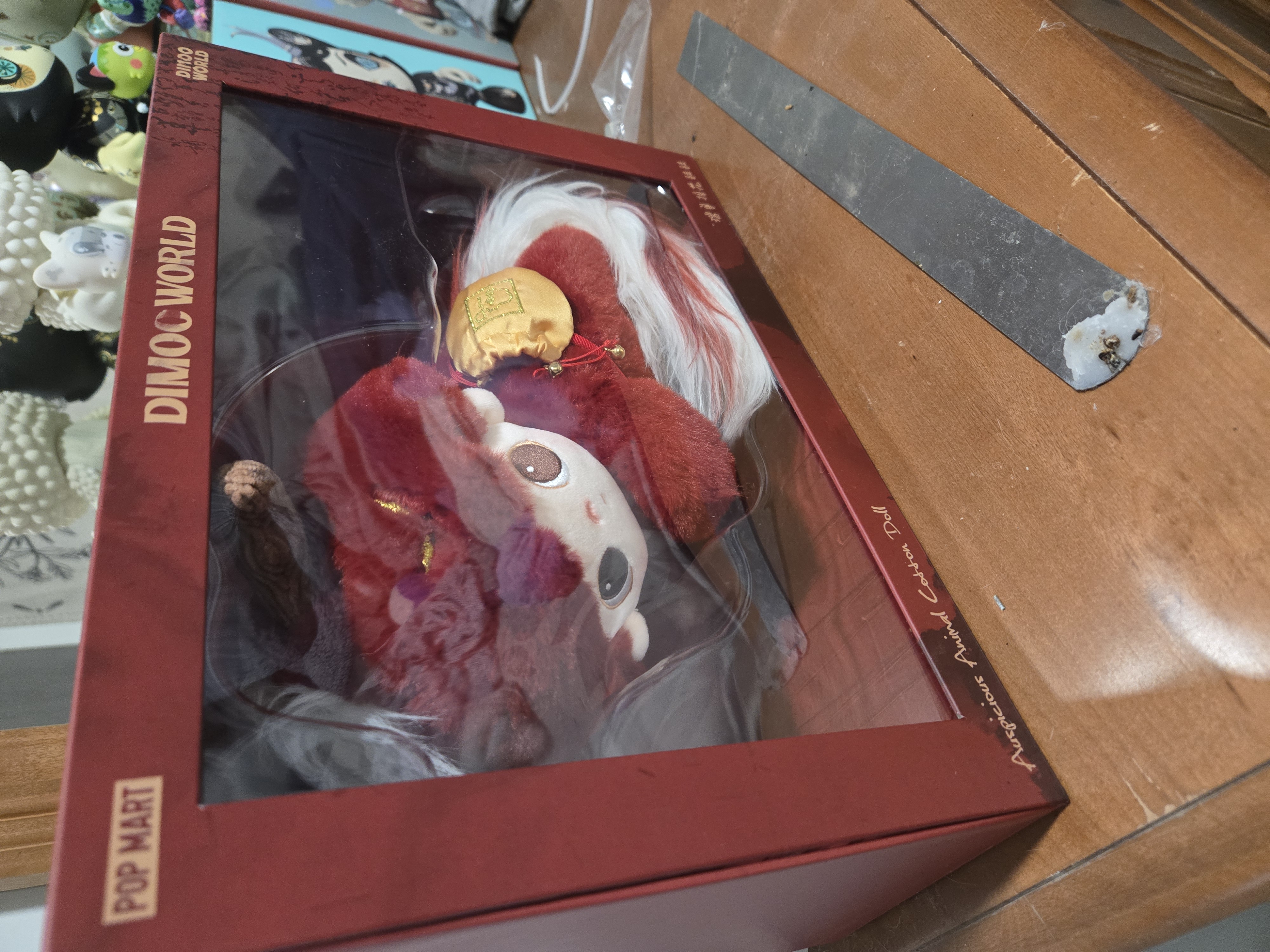 DIMOO Stories in the Cup Series-Auspicious Animal Cotton Doll