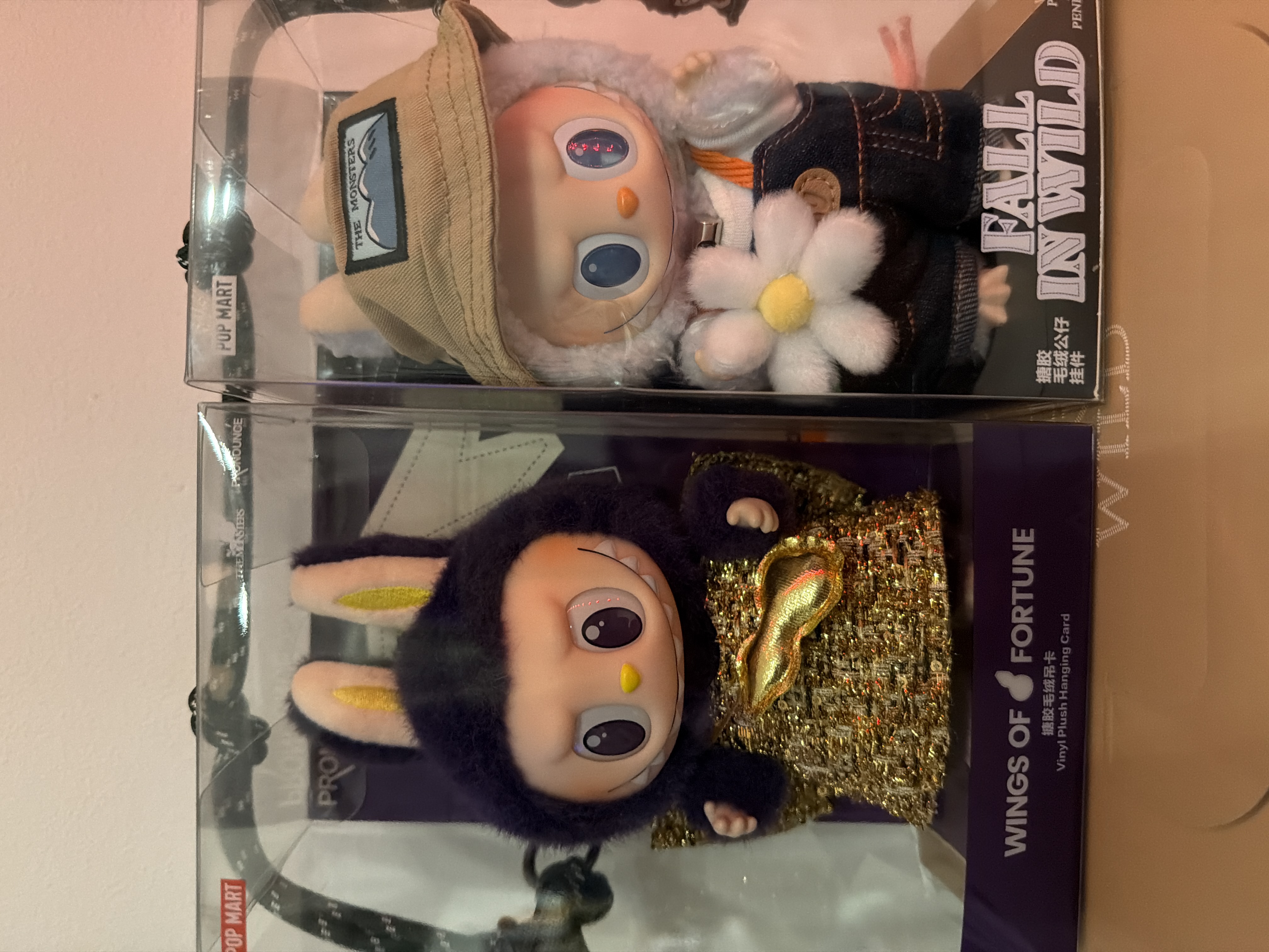 LABUBU × PRONOUNCE - WINGS OF FORTUNE Vinyl Plush Hanging Card