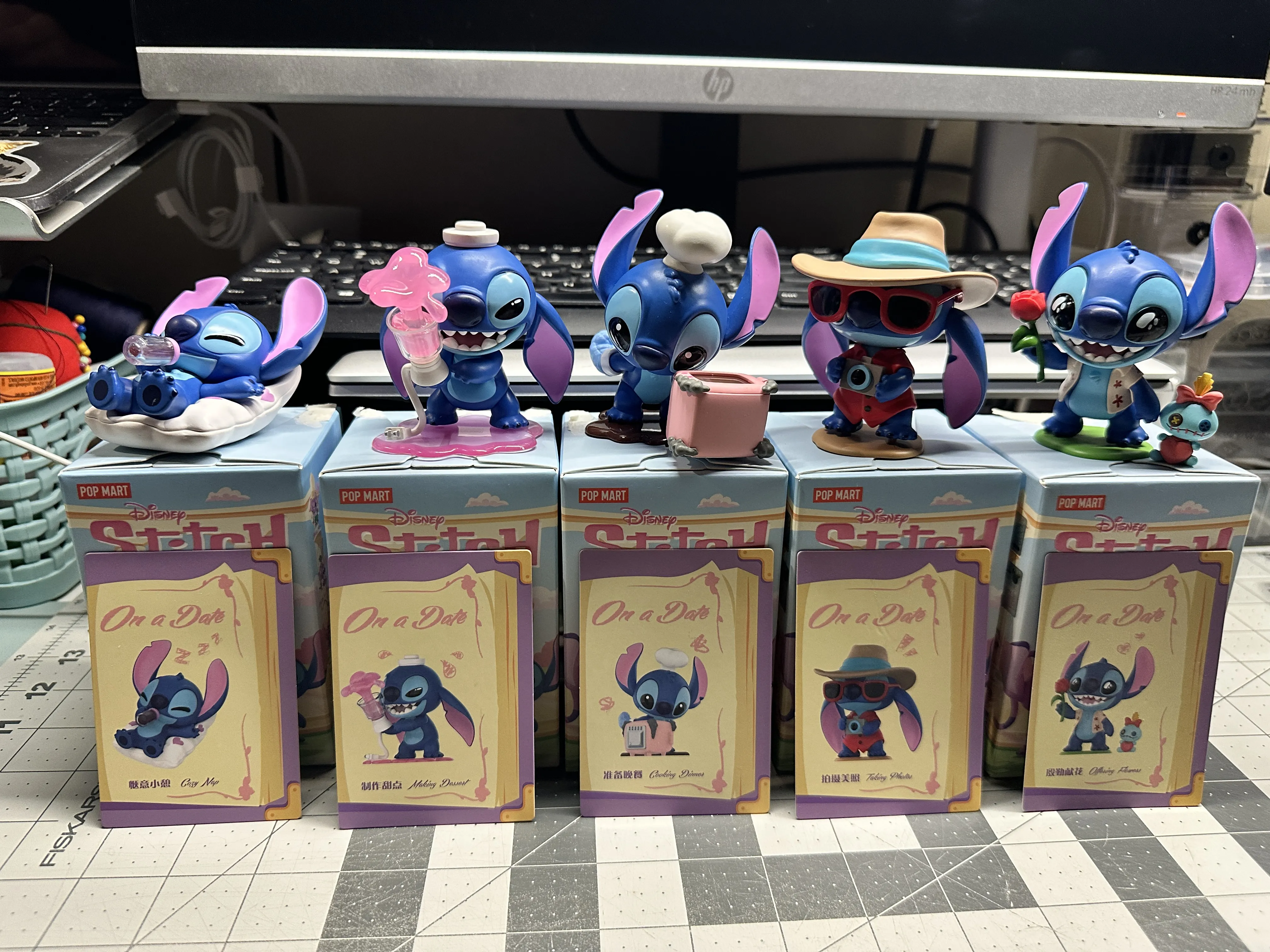 Disney Stitch on a Date Series Figures - POP MART (United States)
