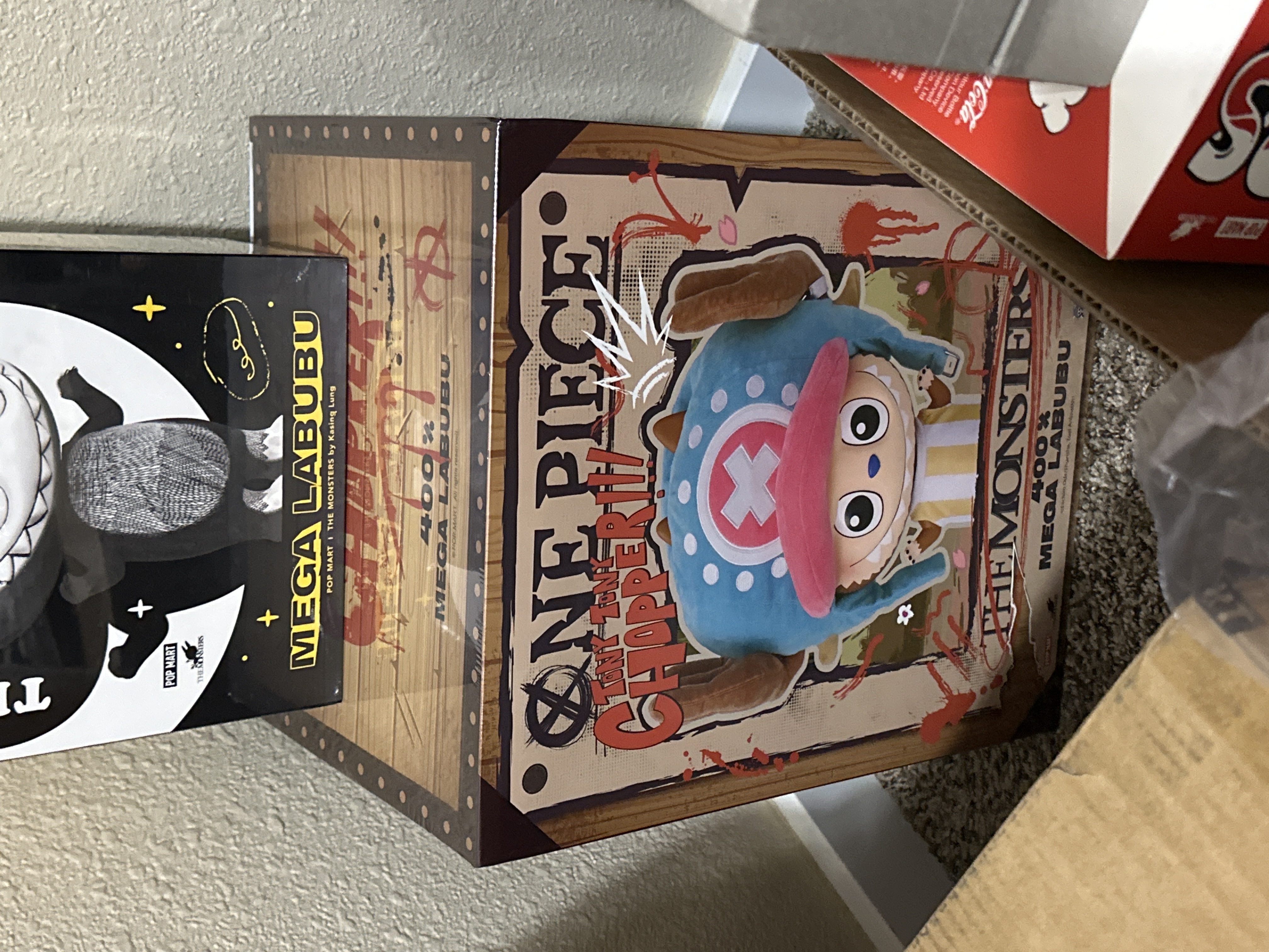 MEGA LABUBU 400% TONY TONY CHOPPER - POP MART (United States)