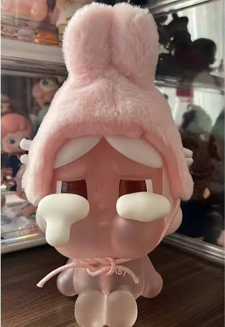 CRYBABY Crying Again Series-Plush Straw Cup (I'LL GIVE YOU ALL MY