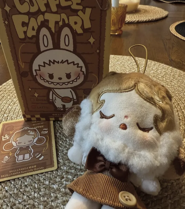 POP BEAN Coffee Factory Series-Plush Pendant - POP MART (Canada)