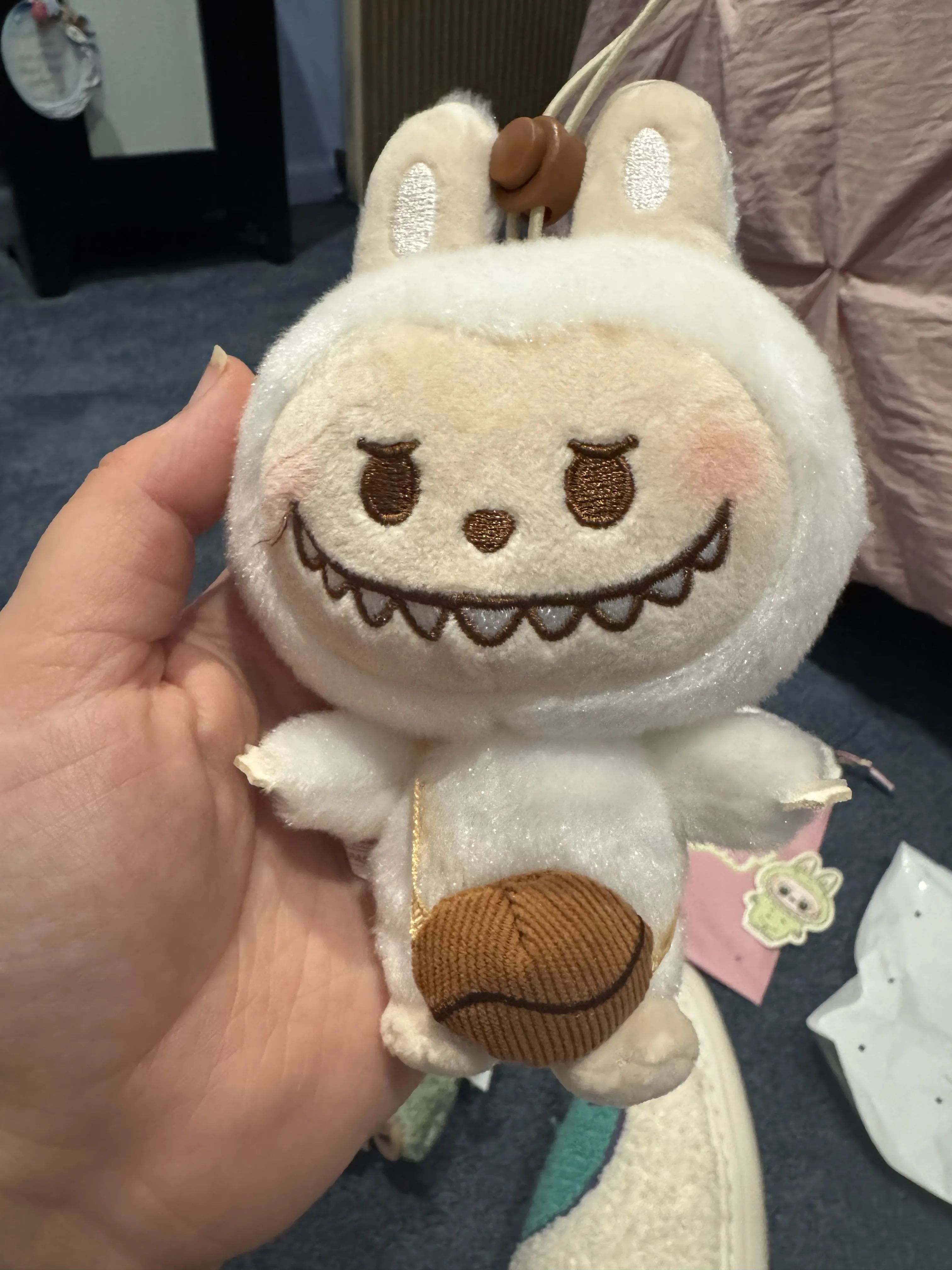 POP NOW:POP BEAN Coffee Factory Series-Plush Pendant - POP MART