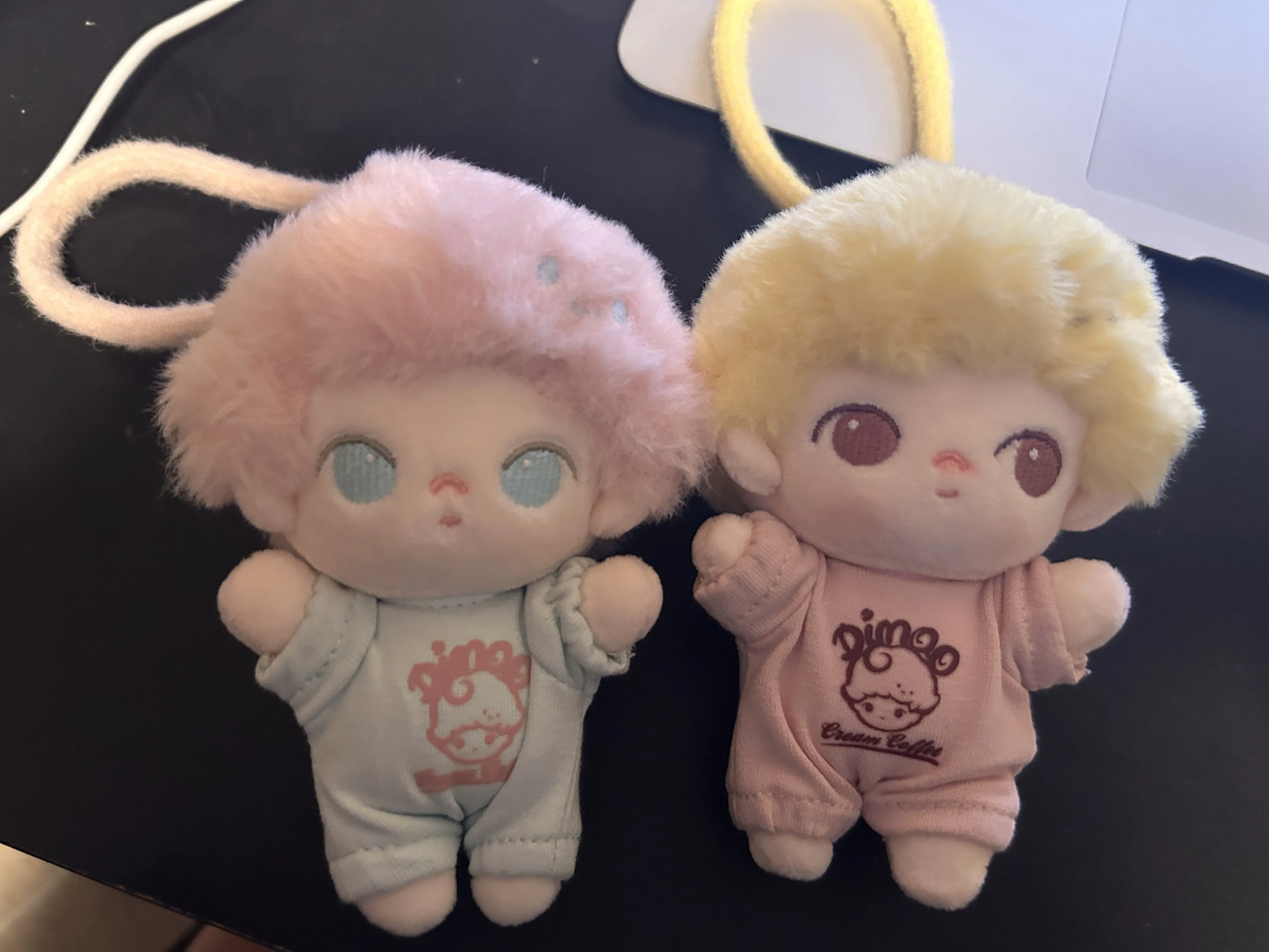 DIMOO Crush on Coffee Series-Soft-faced Plush Keychain Blind Box