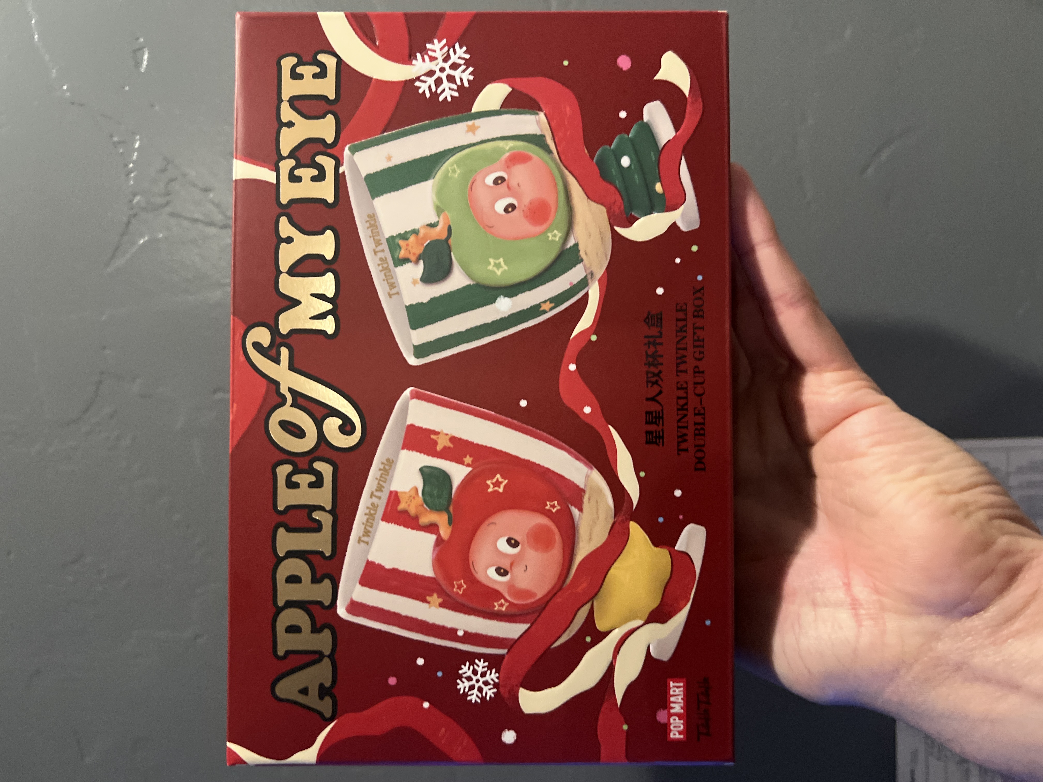 Apple of My Eye Series-Twinkle Twinkle Double-cup Gift Box - POP