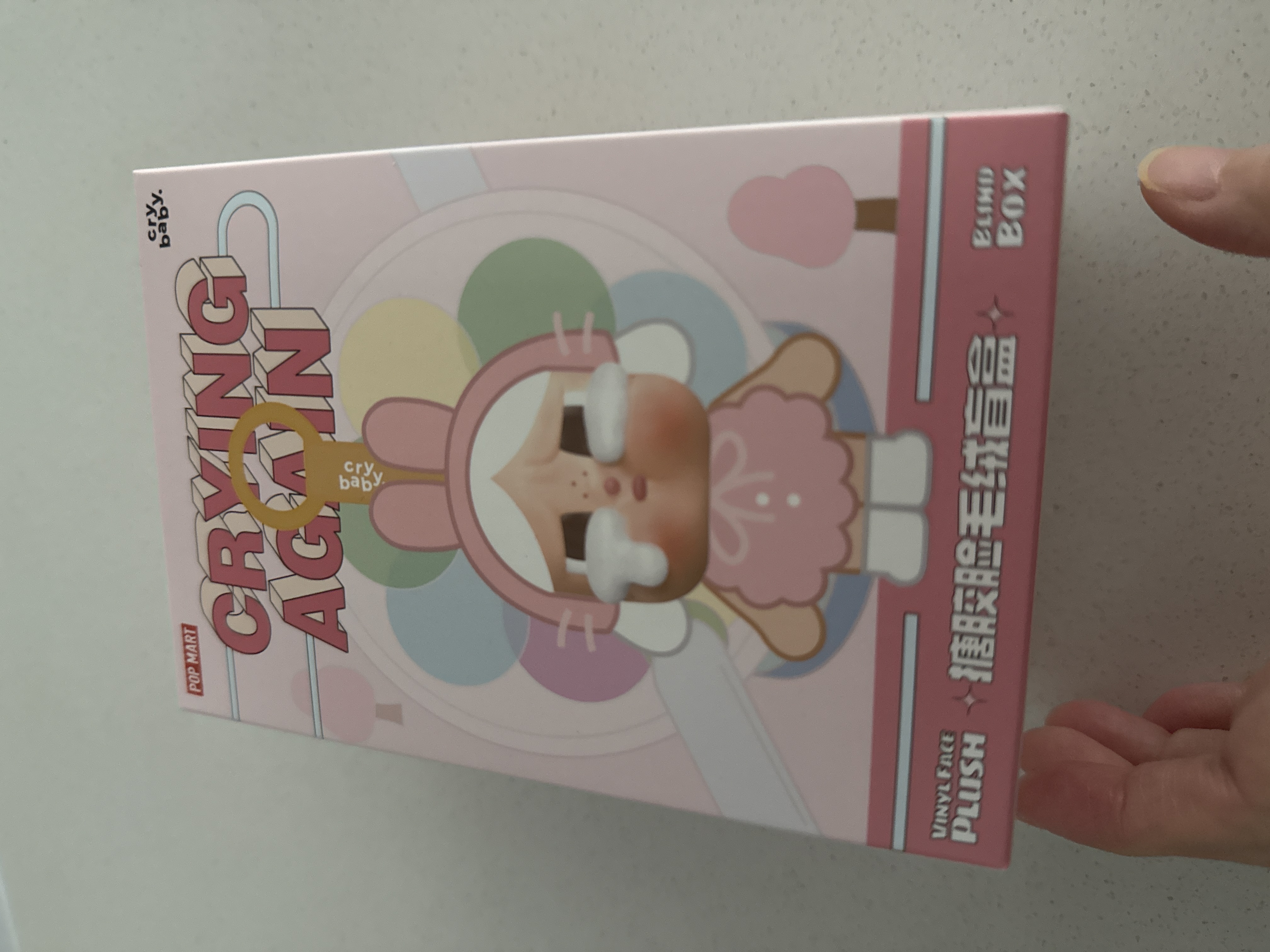CRYBABY Crying Again Series-Vinyl Face Plush Blind Box - POP MART
