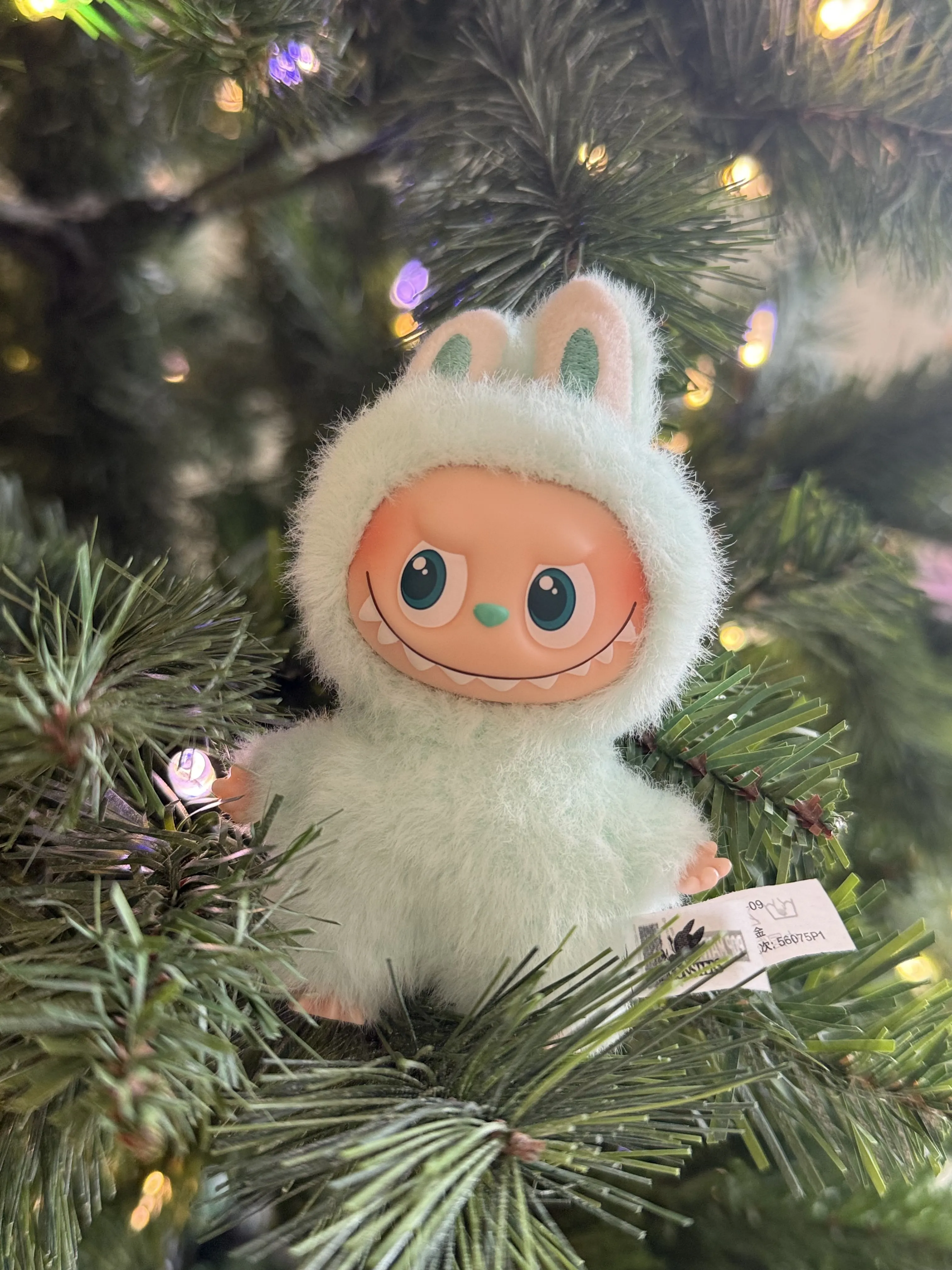 THE MONSTER PIN FOR LOVE SERIES - Vinyl Plush Pendant blind box