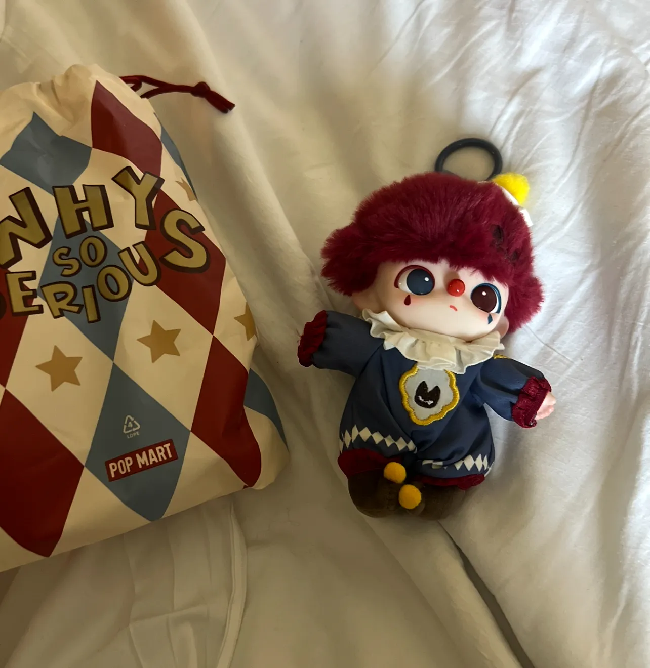 POP NOW:WHY SO SERIOUS Series-Vinyl Plush Pendant Blind Box - POP