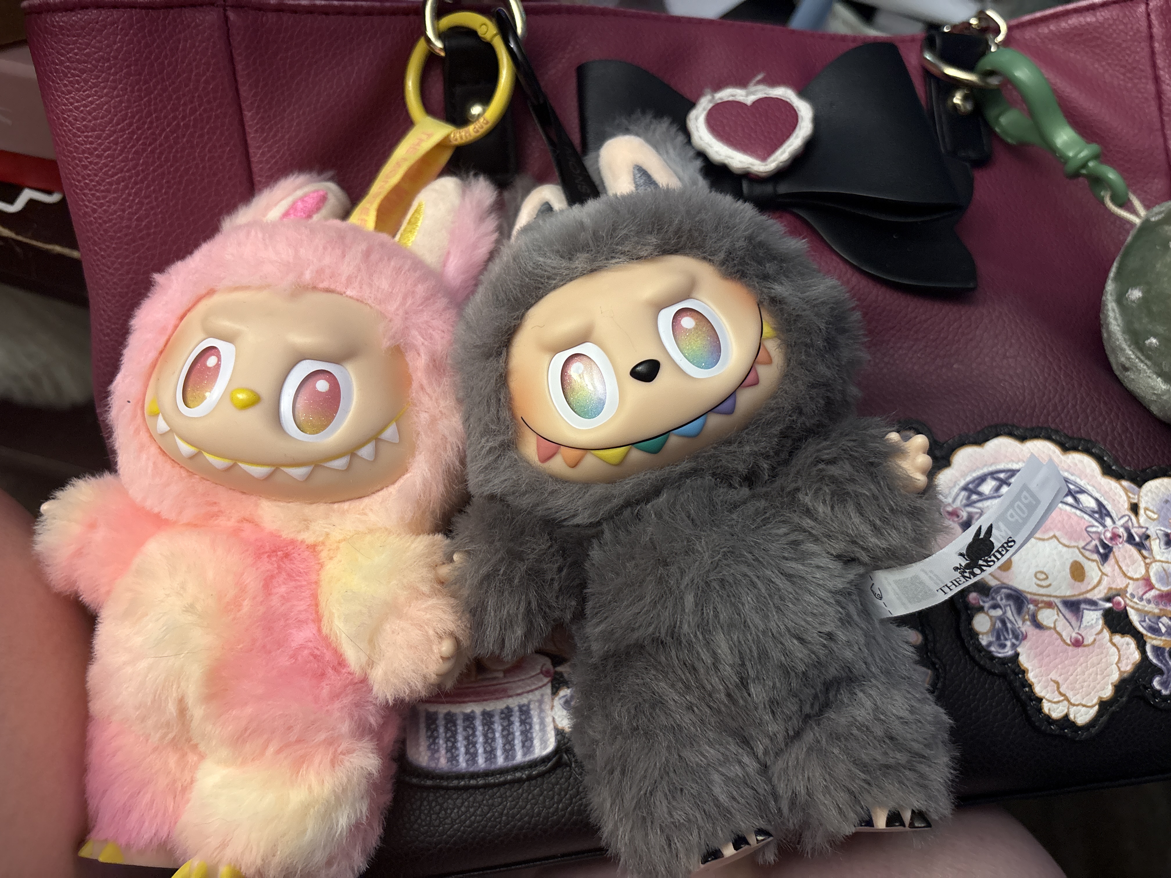 POP NOW:THE MONSTERS Big into Energy Series-Vinyl Plush Pendant