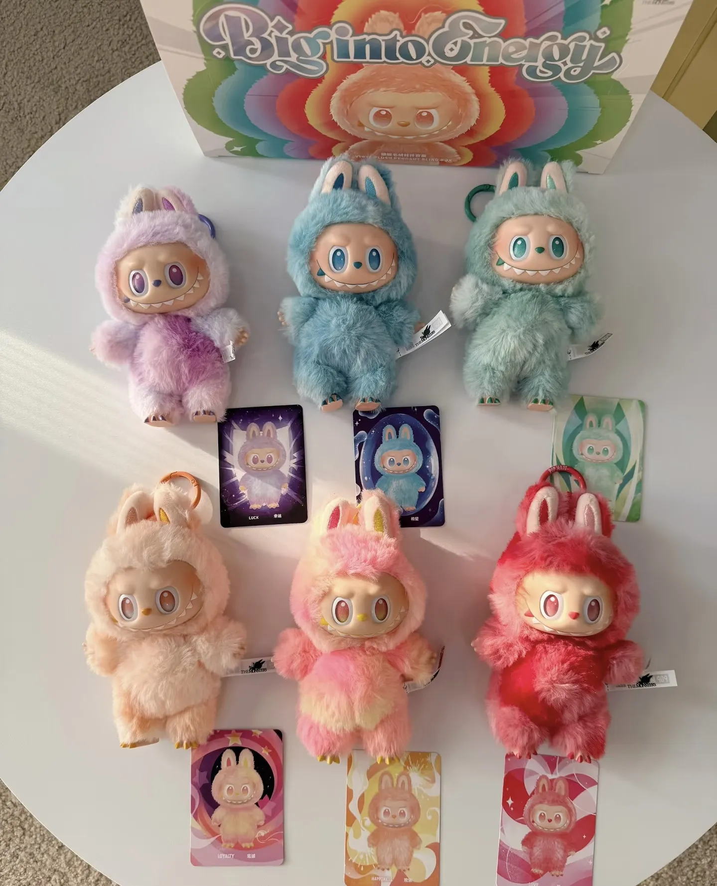 POP NOW:THE MONSTERS Big into Energy Series-Vinyl Plush Pendant