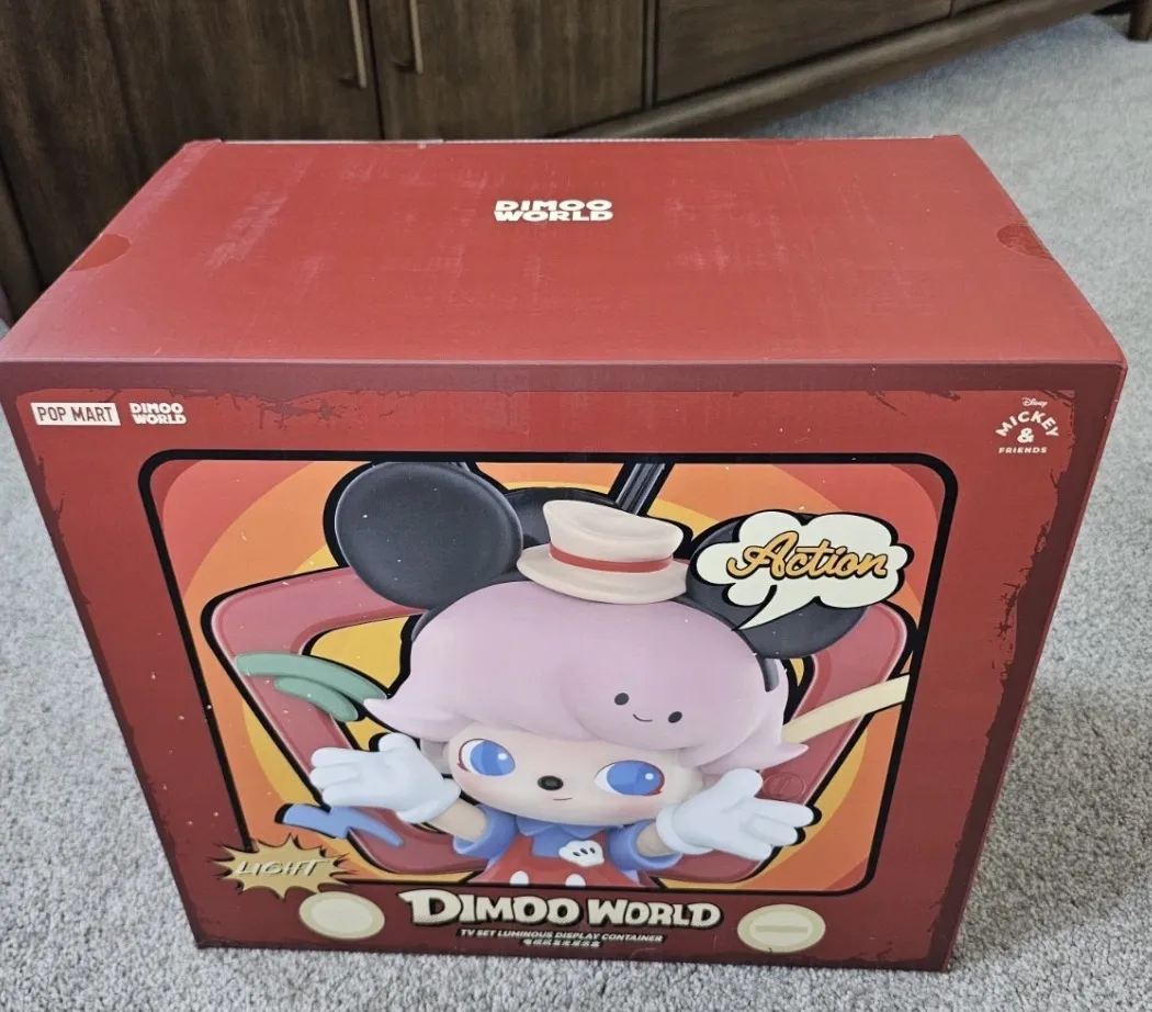 DIMOO WORLD × DISNEY Series-TV Set Luminous Display Container