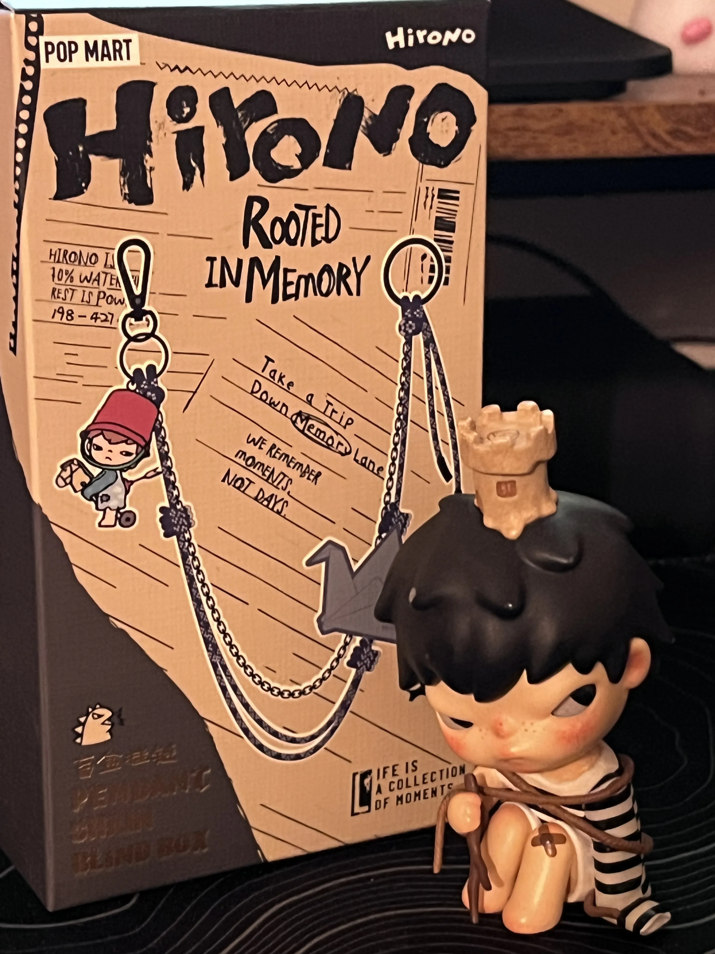 POP NOW:Hirono Echo Series - Pendant Chain Blind Box - POP MART
