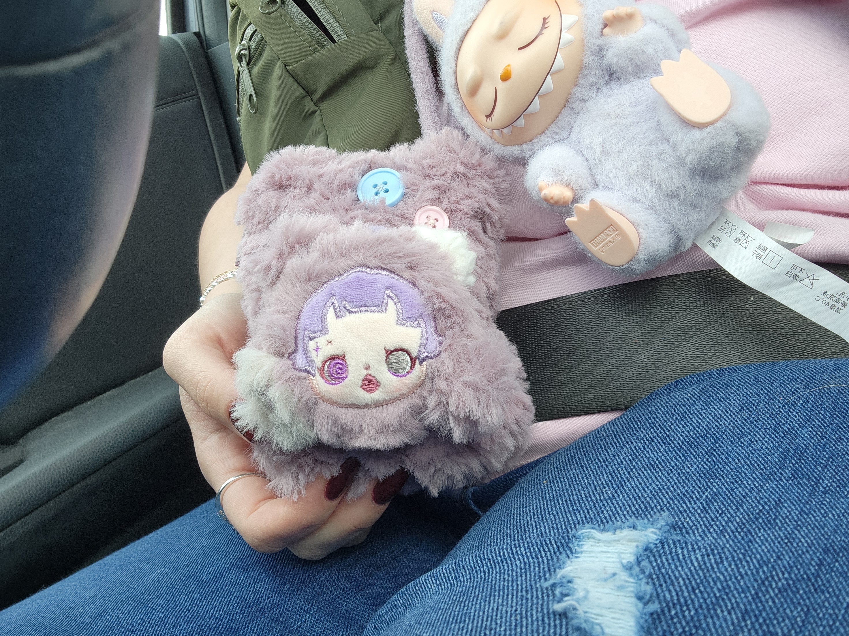 POP NOW:SKULLPANDA Bedside Monster Series Plush Mini Bag - POP