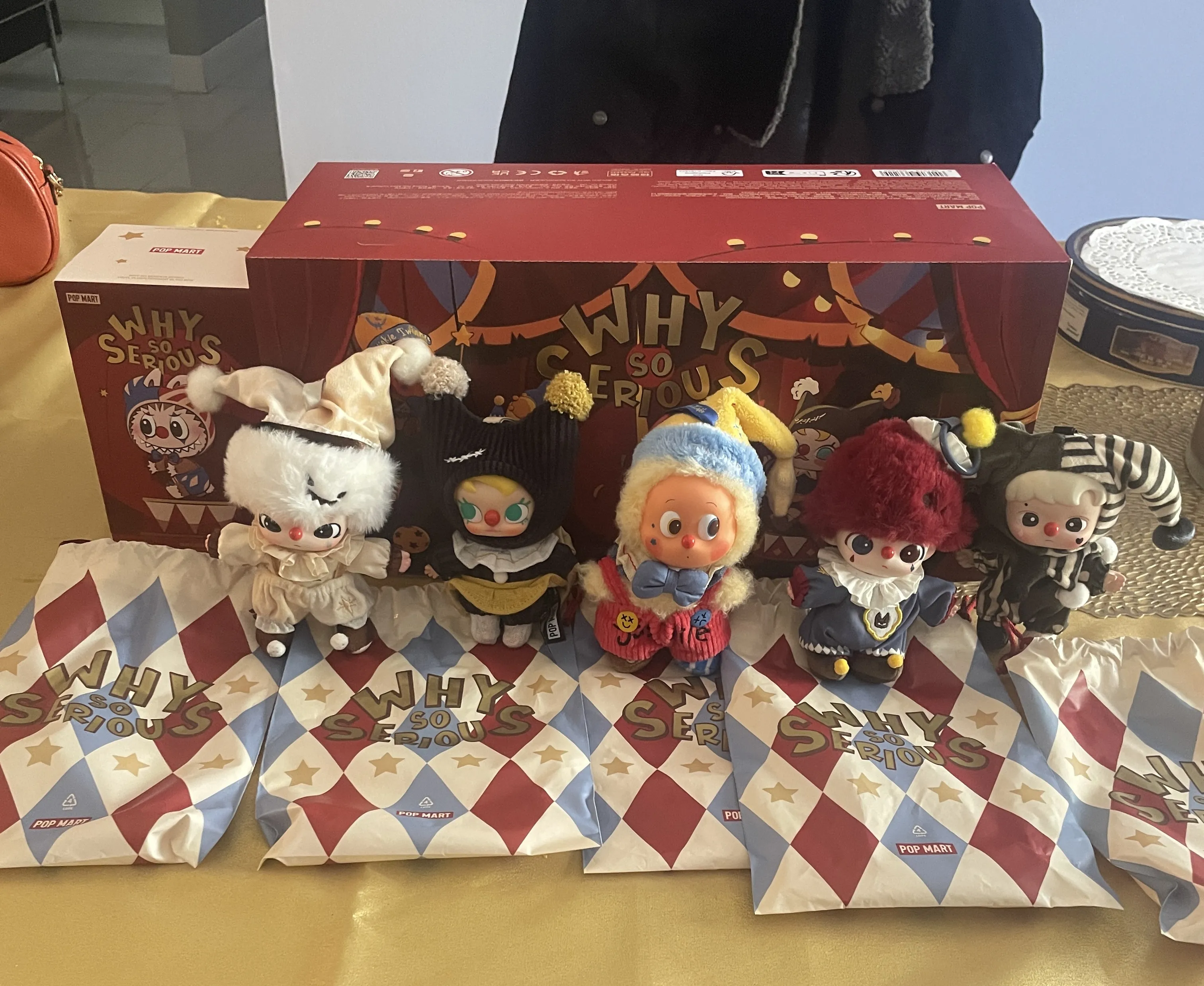 WHY SO SERIOUS Series-Vinyl Plush Pendant Blind Box - POP MART