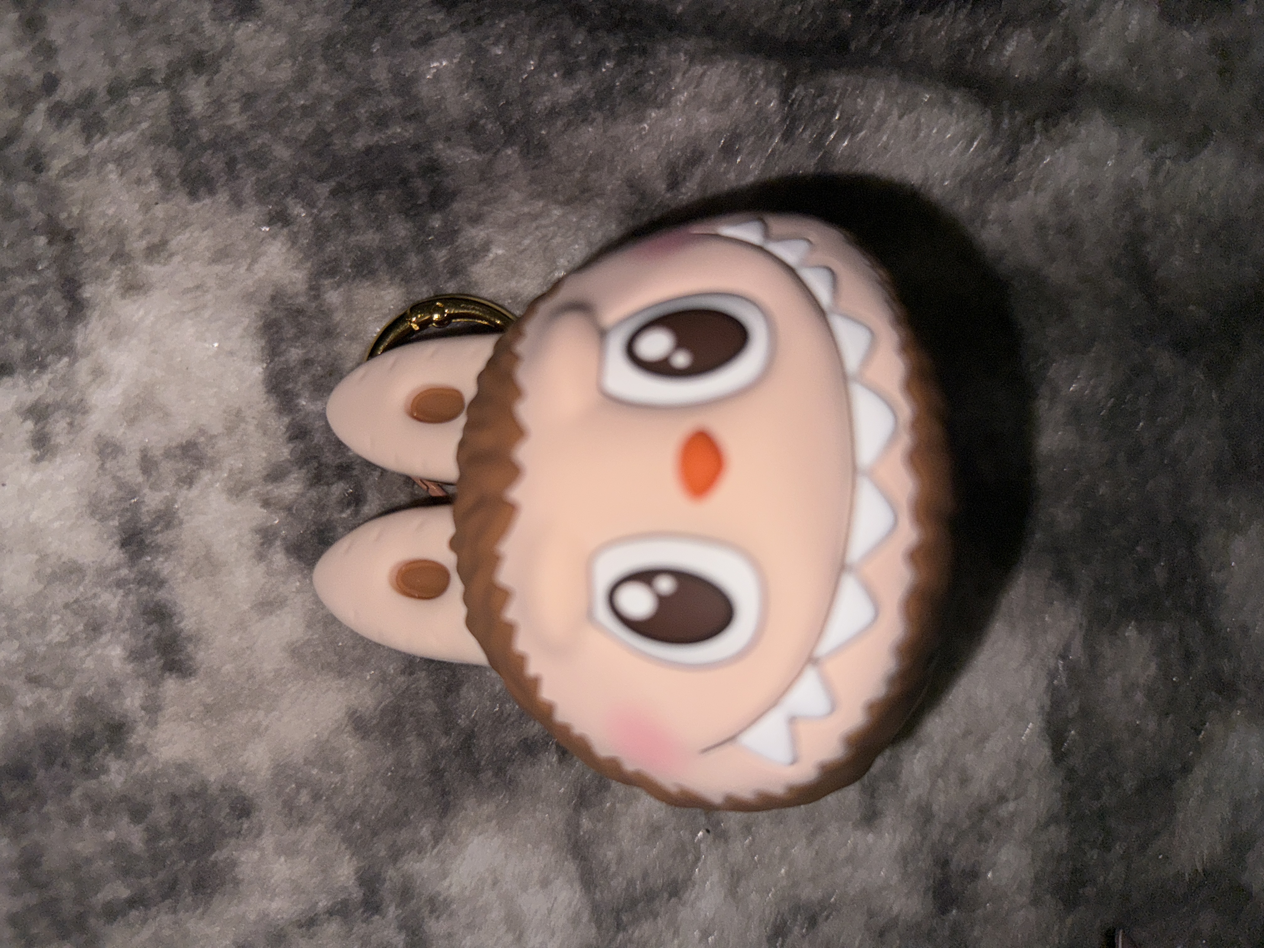LABUBU Originals-Brown Silicone Earphone Bag | Accessories - POP
