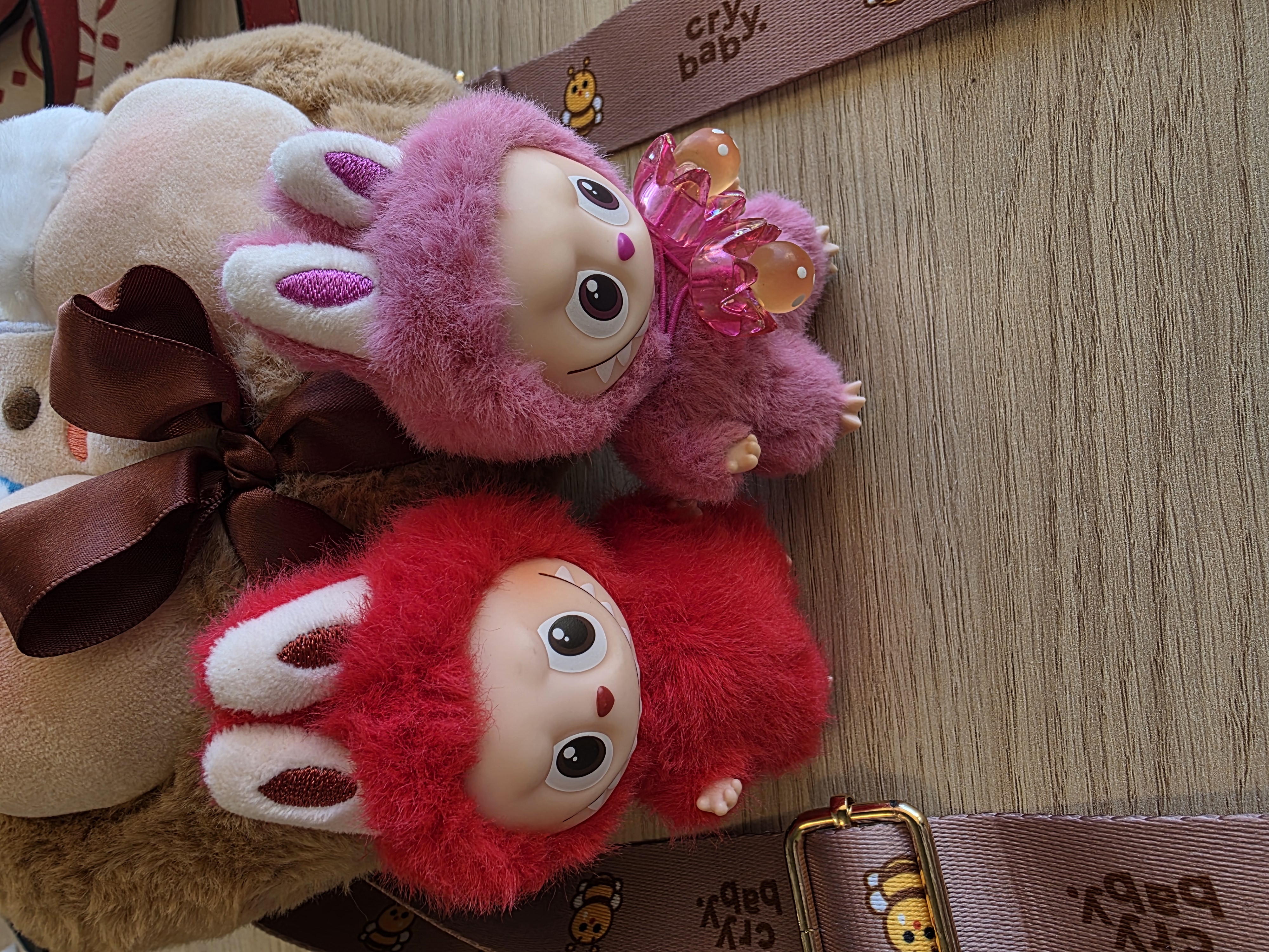 THE MONSTERS Pin for Love Series-Vinyl Plush Pendant Blind Box