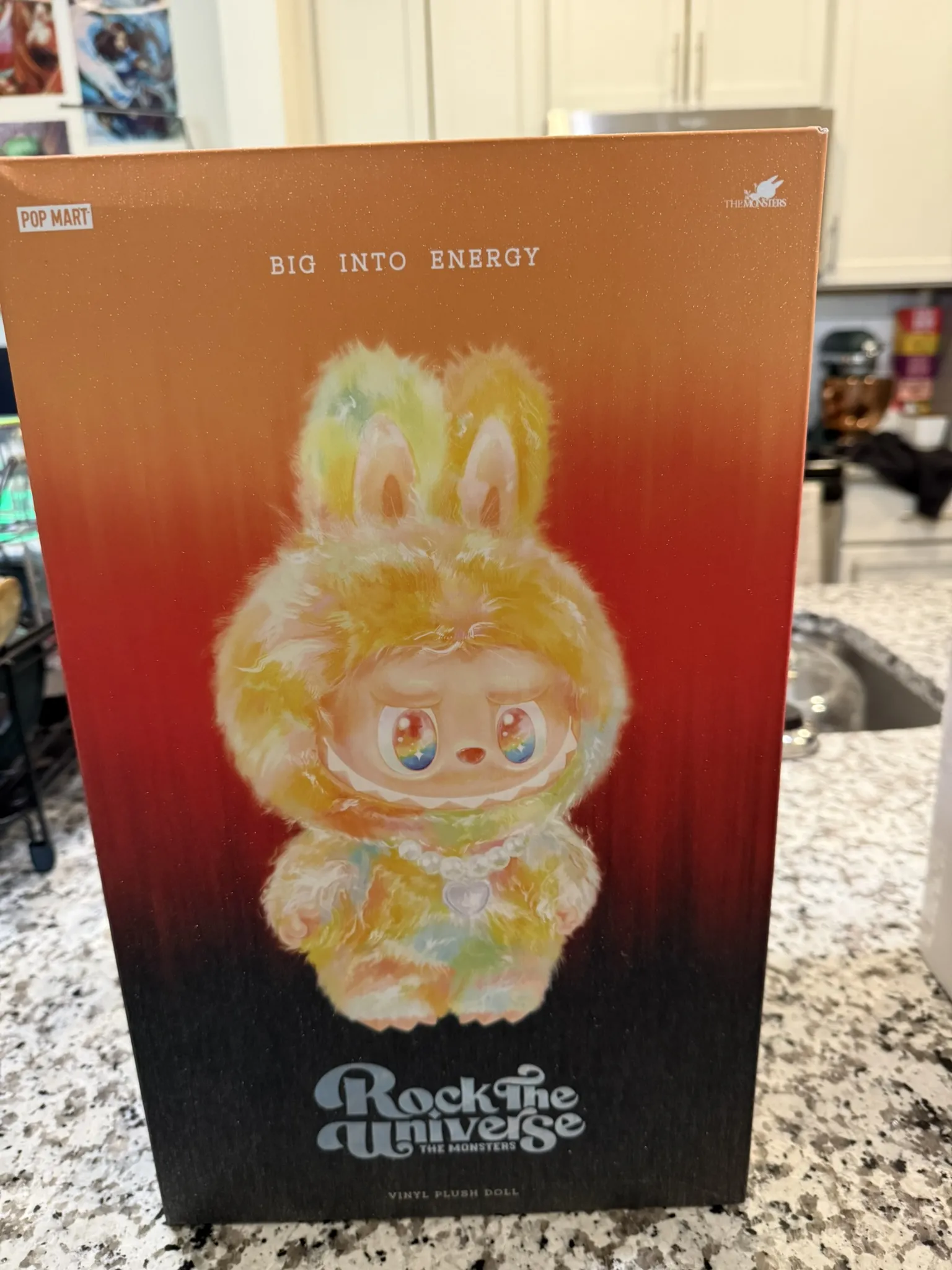 THE MONSTERS Big into Energy Series-ROCK THE UNIVERSE Vinyl Plush