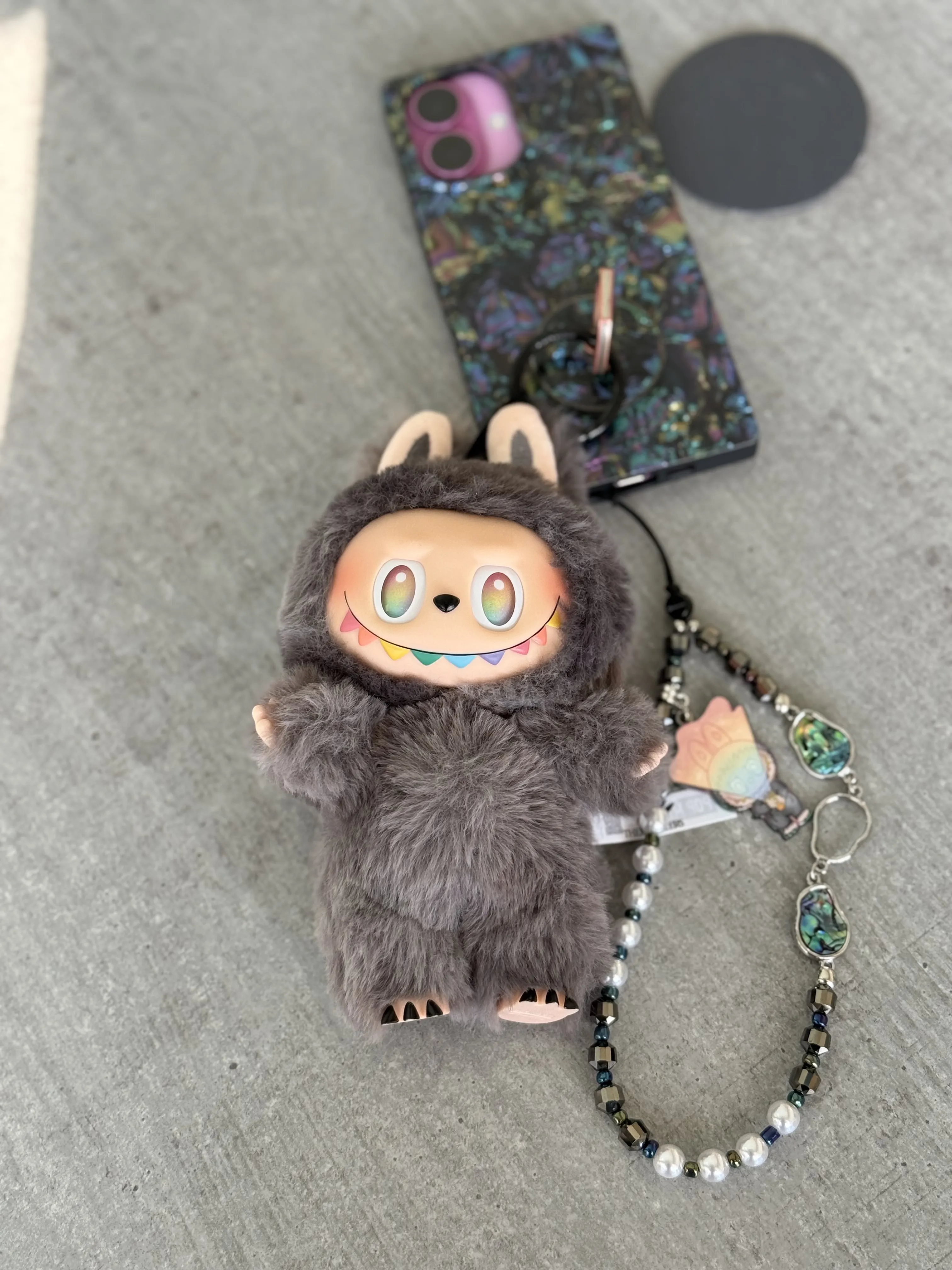 THE MONSTERS Big into Energy Series-Phone Charm Blind Box - POP