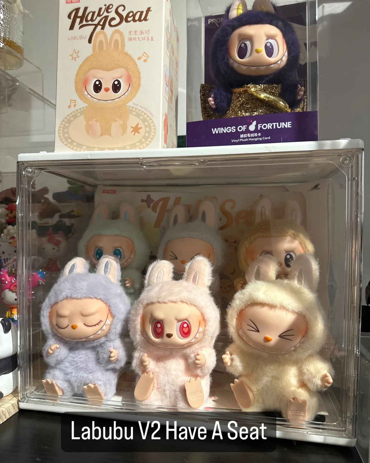 POP NOW:THE MONSTERS - Have a Seat Vinyl Plush Blind Box - POP