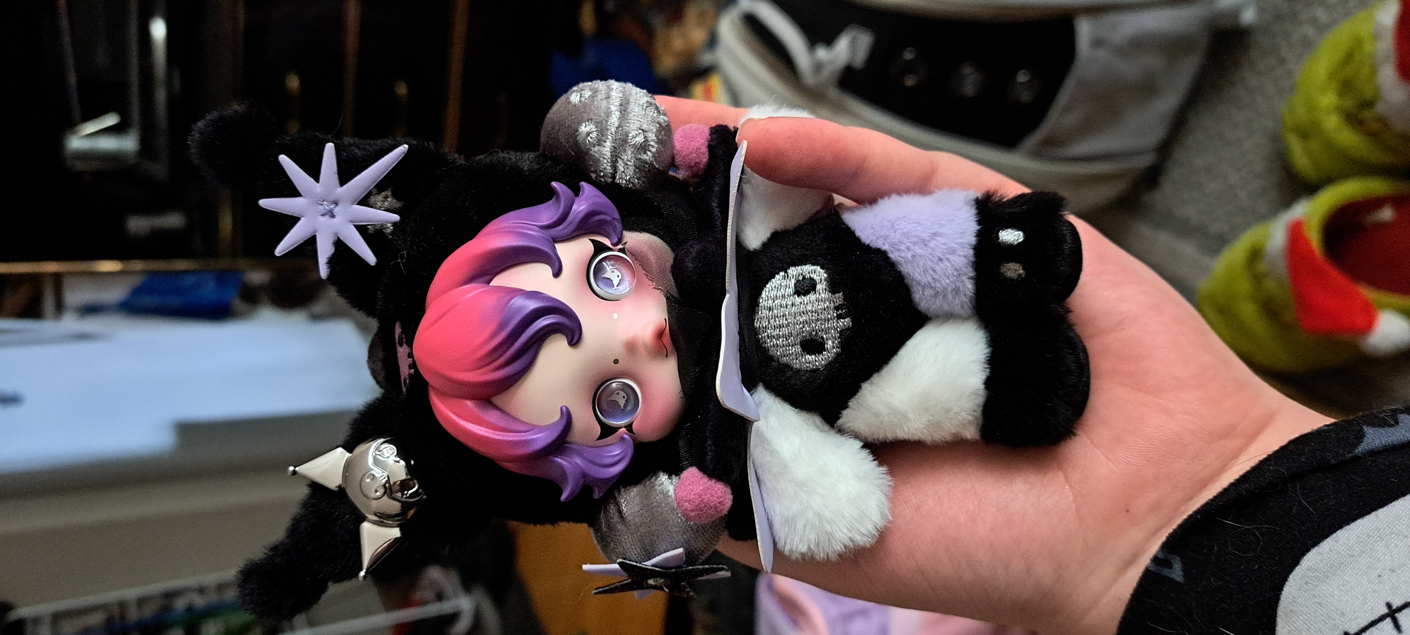 SKULLPANDA × KUROMI Plush - POP MART (Canada)