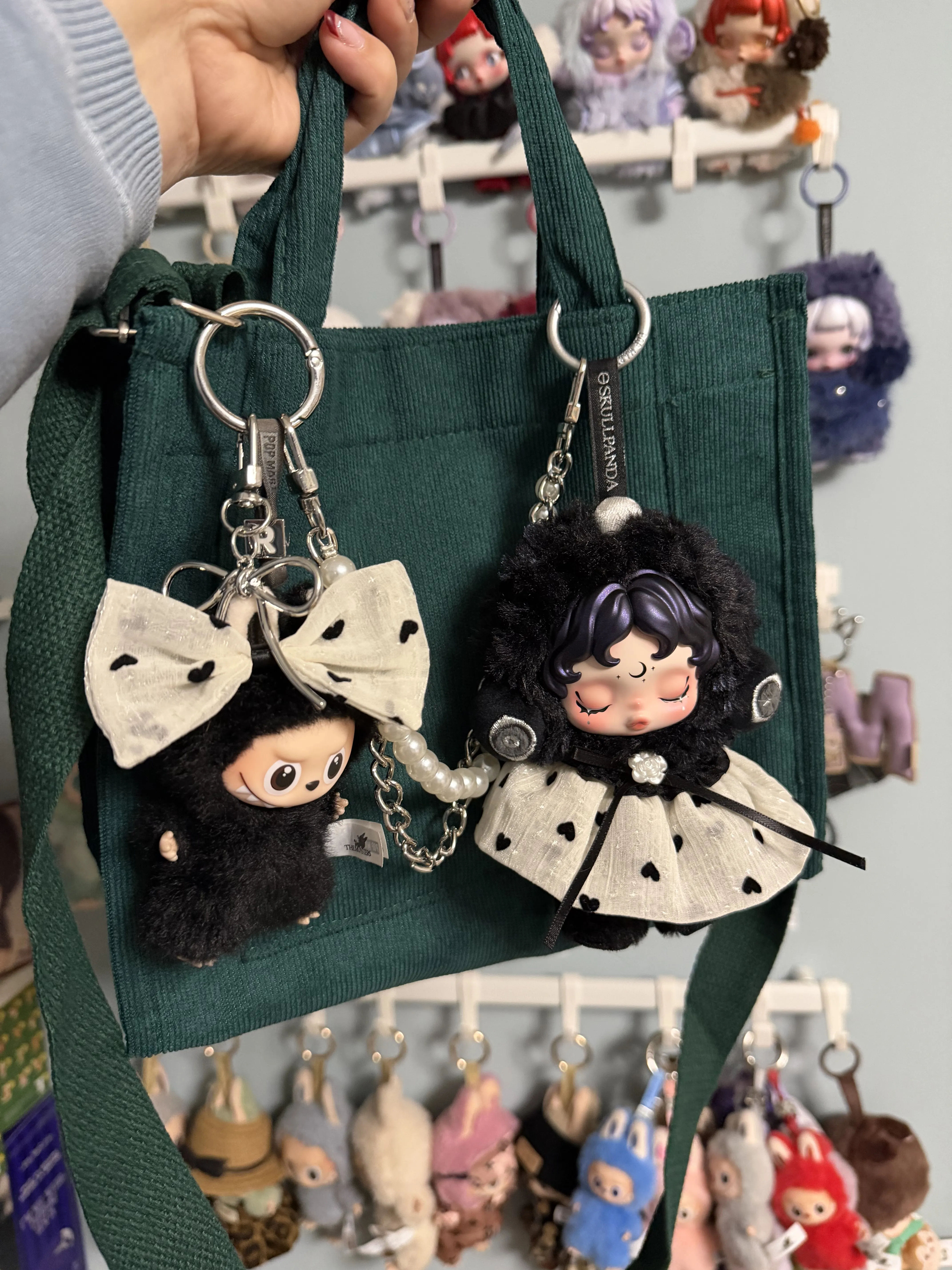 SKULLPANDA You Found Me! Series Plush Doll Pendant - POP MART