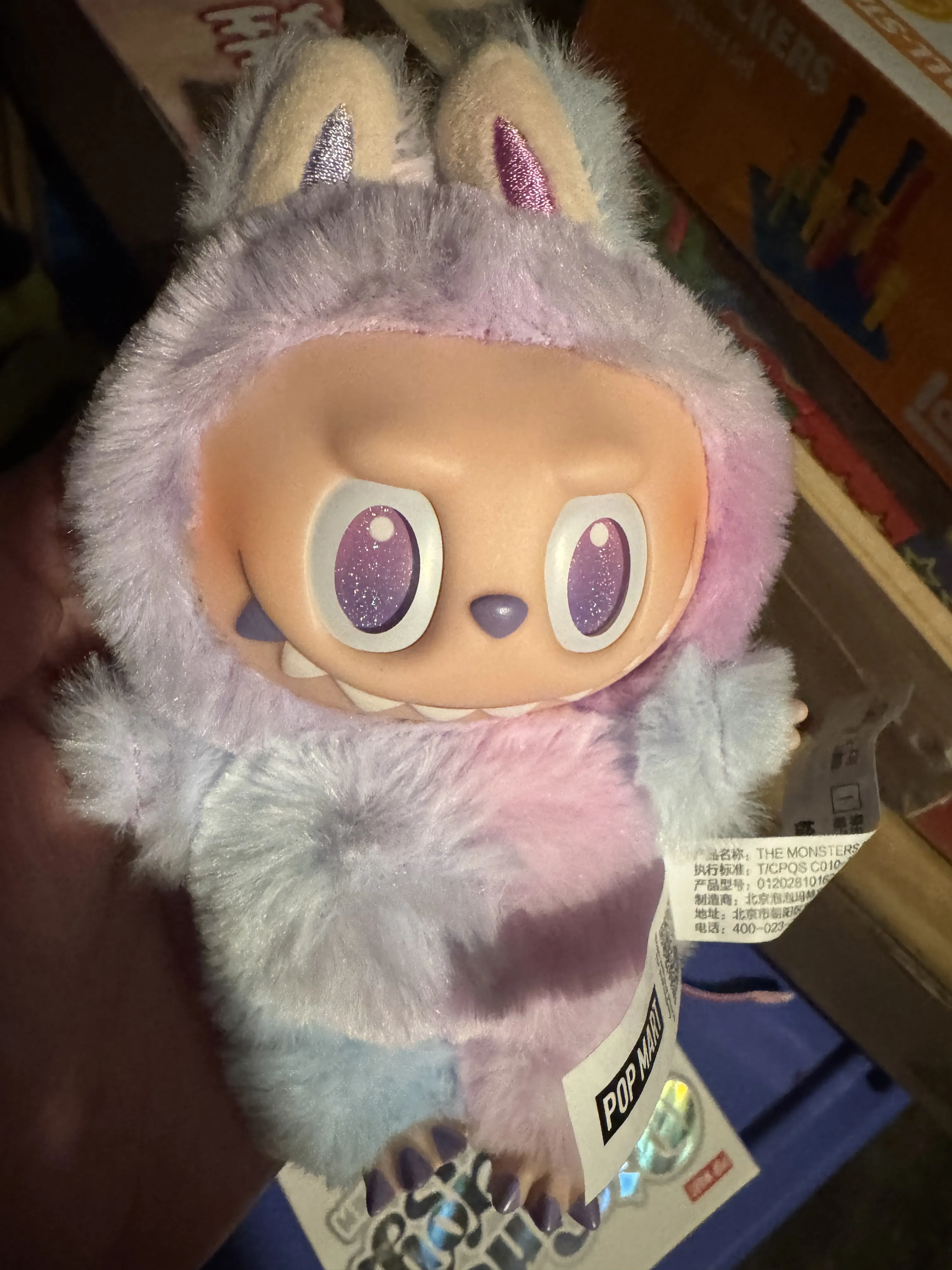 THE MONSTERS Big into Energy Series-Vinyl Plush Pendant Blind Box