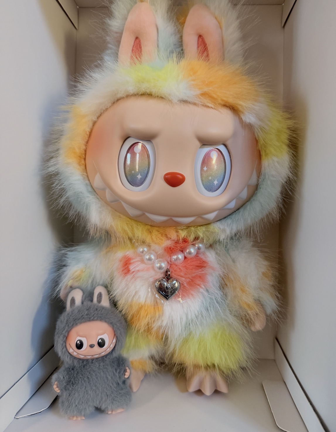 THE MONSTERS Pin for Love Series-Vinyl Plush Pendant Blind Box