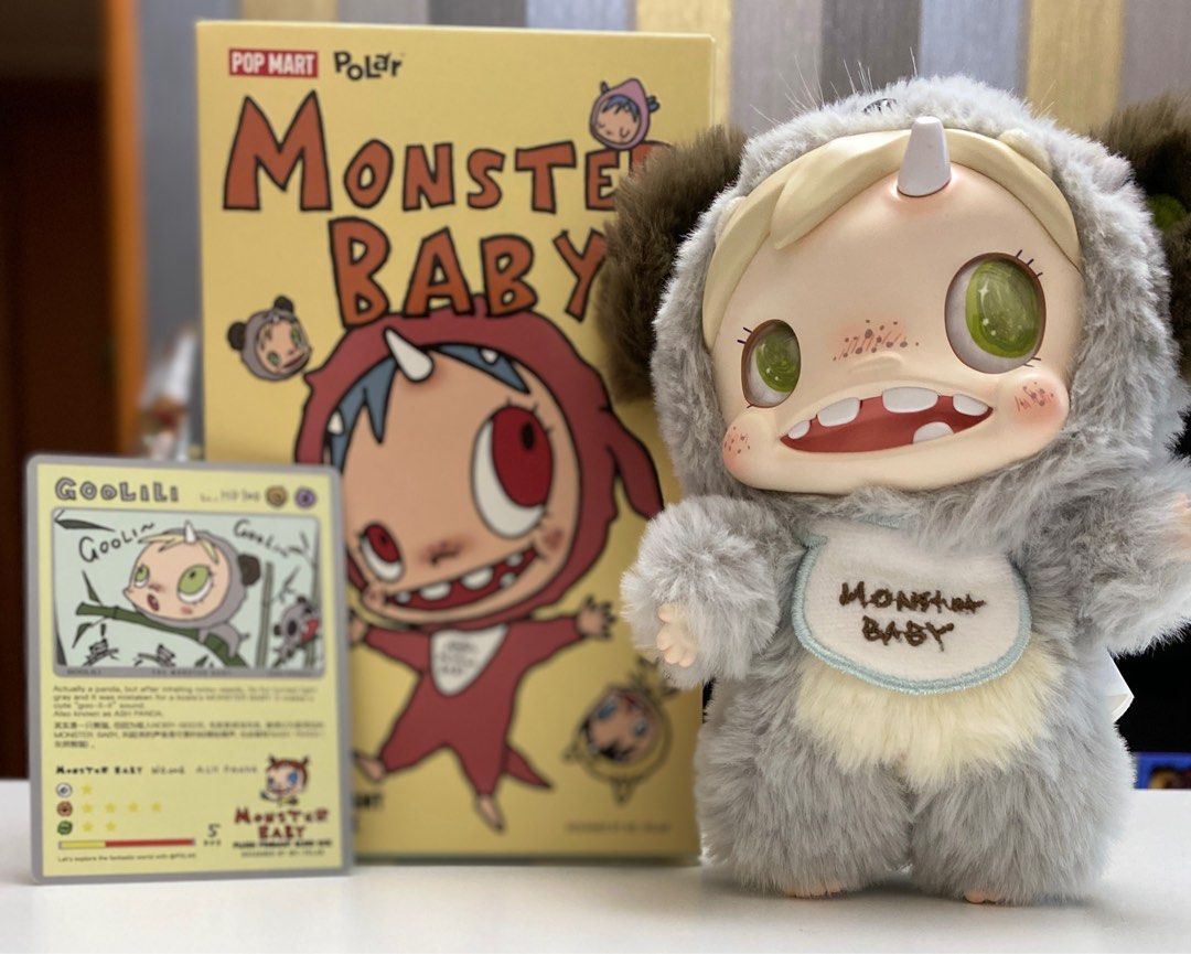 POLAR-Monster Baby Collection Series Plush Pendant Ver.1 - POP