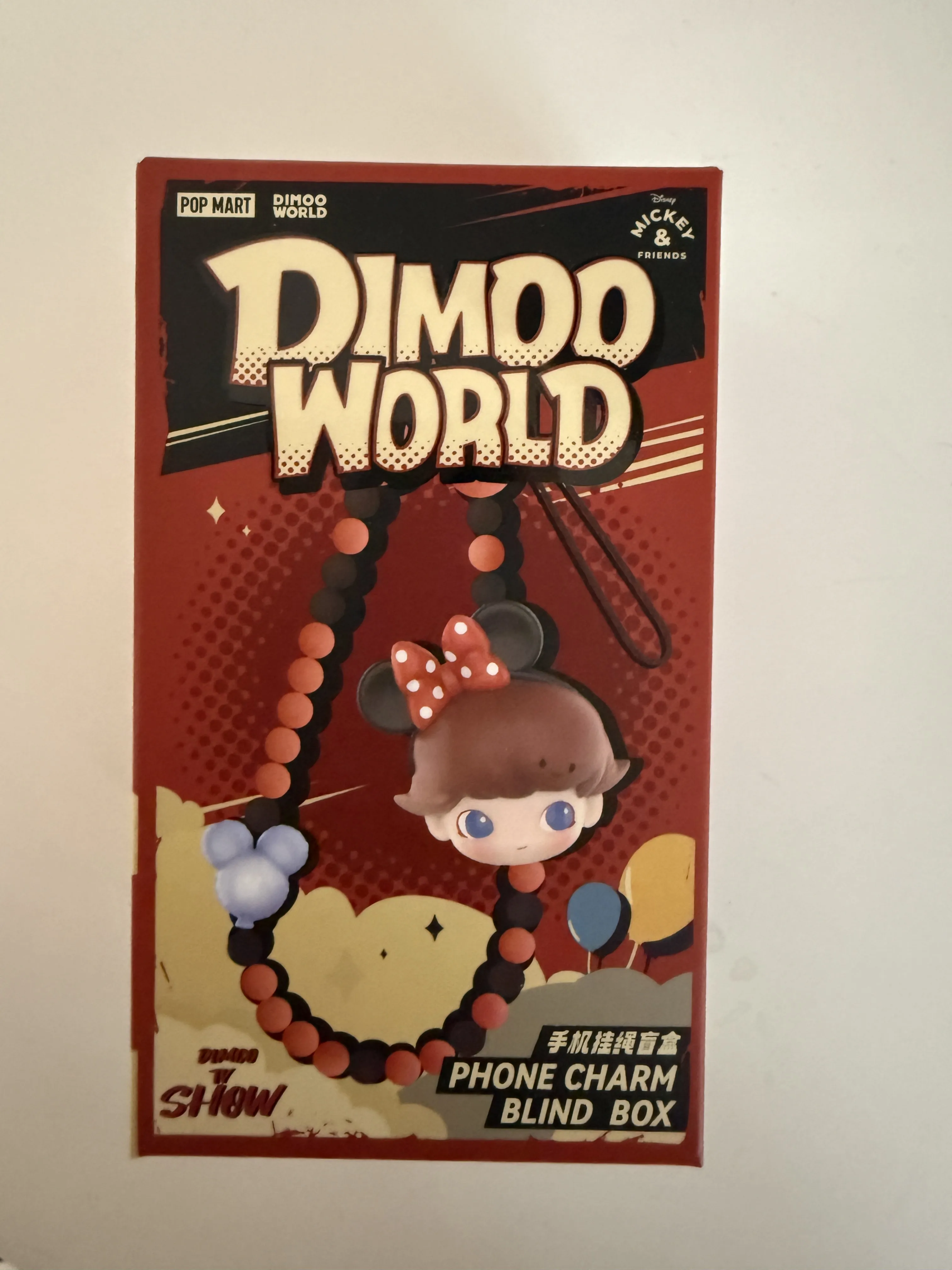DIMOO WORLD × DISNEY Series-Mobile Phone Lanyard Blind Box - POP