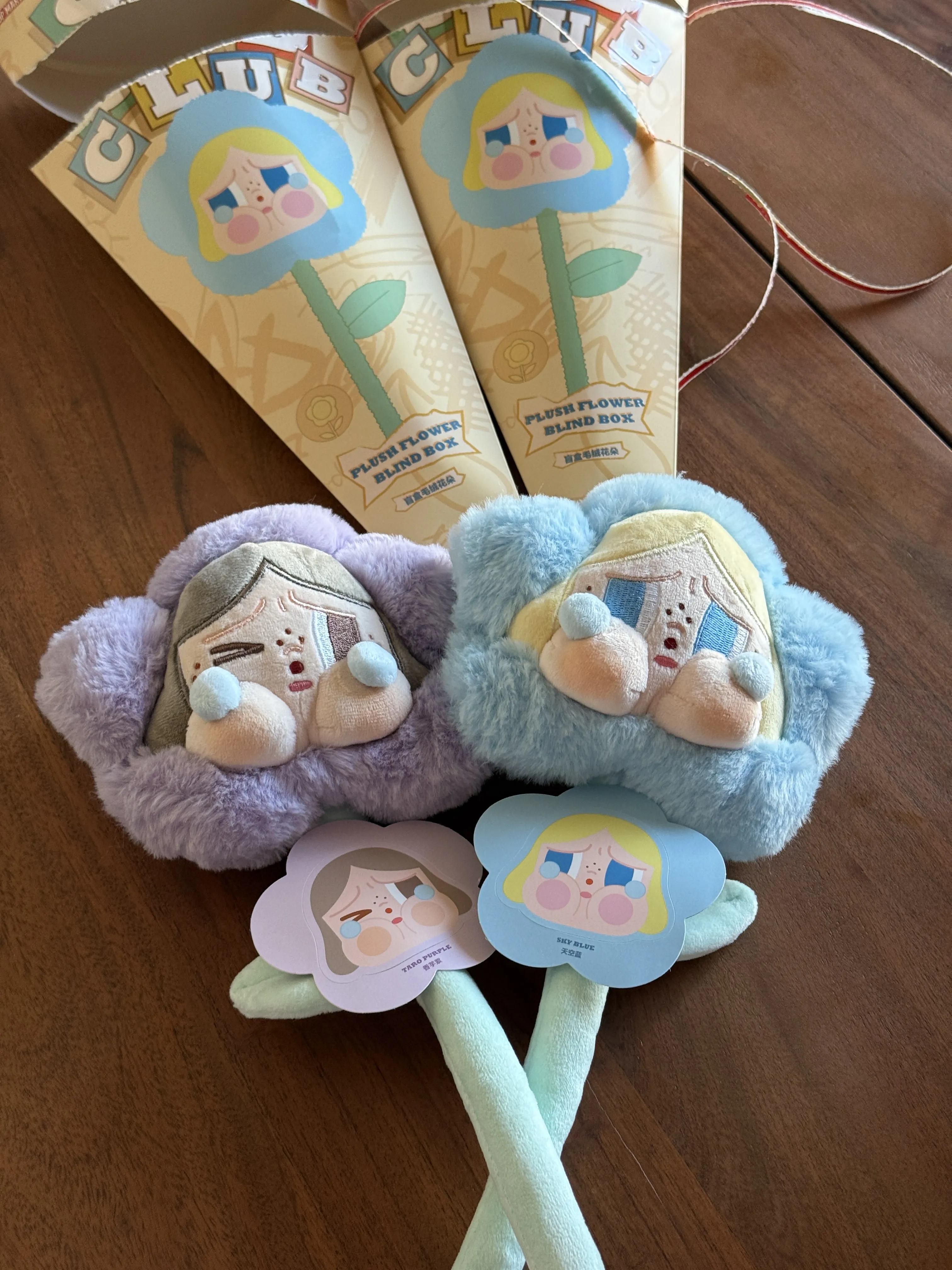 POP NOW:CRYBABY Sad Club Series - Plush Flower Blind Box - POP