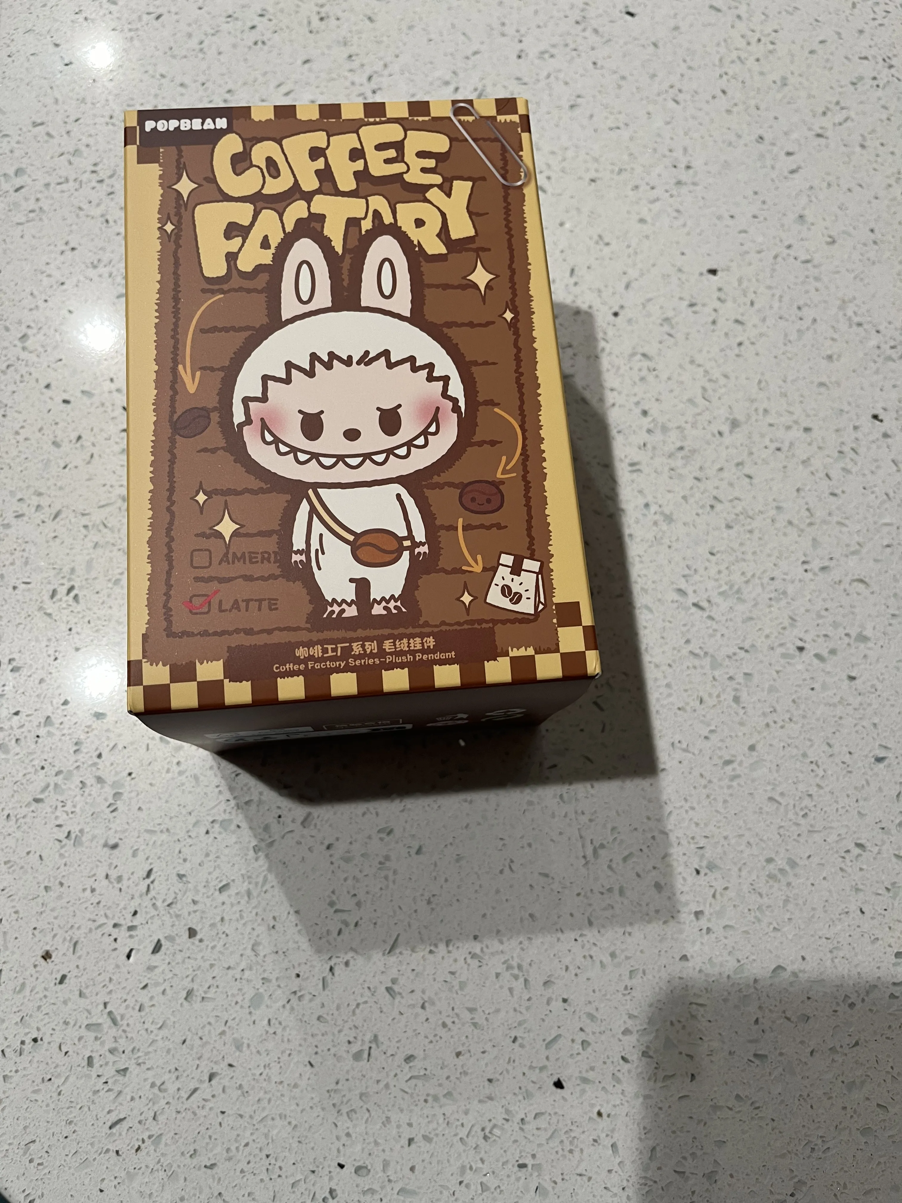 POP BEAN Coffee Factory Series-Plush Pendant - POP MART (United