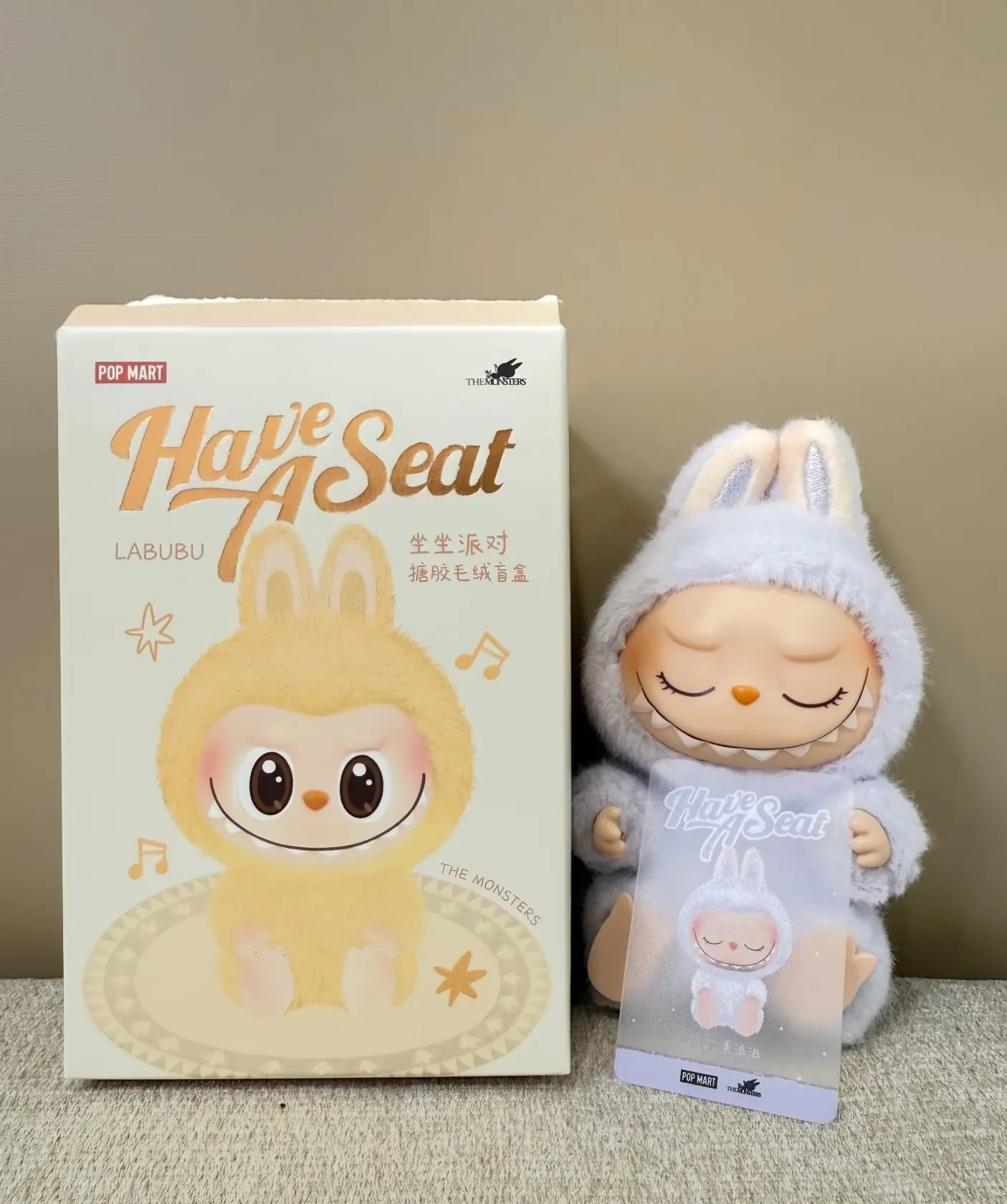 POP NOW:THE MONSTERS - Have a Seat Vinyl Plush Blind Box - POP