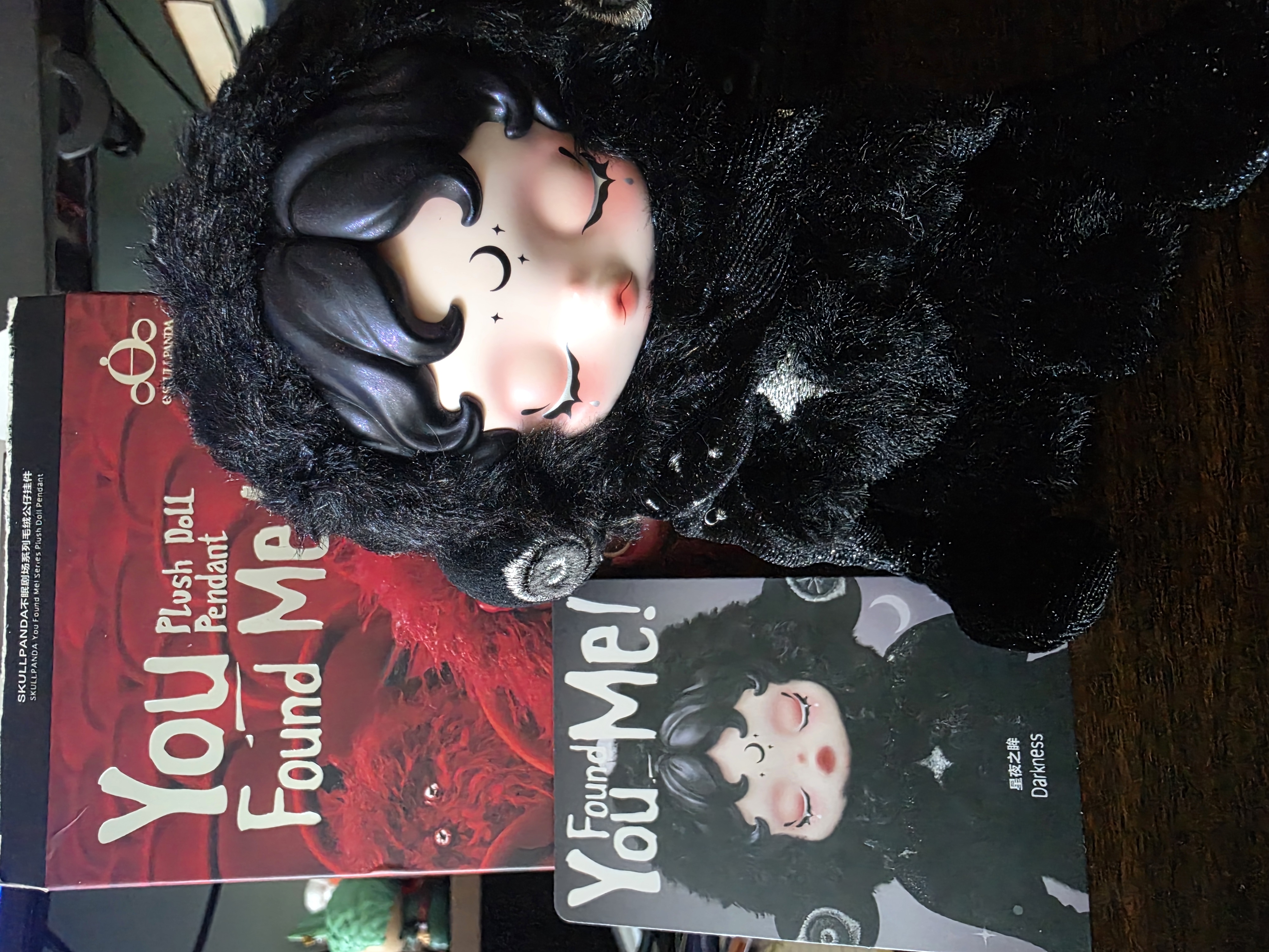 POP NOW:SKULLPANDA You Found Me! Series Plush Doll Pendant - POP