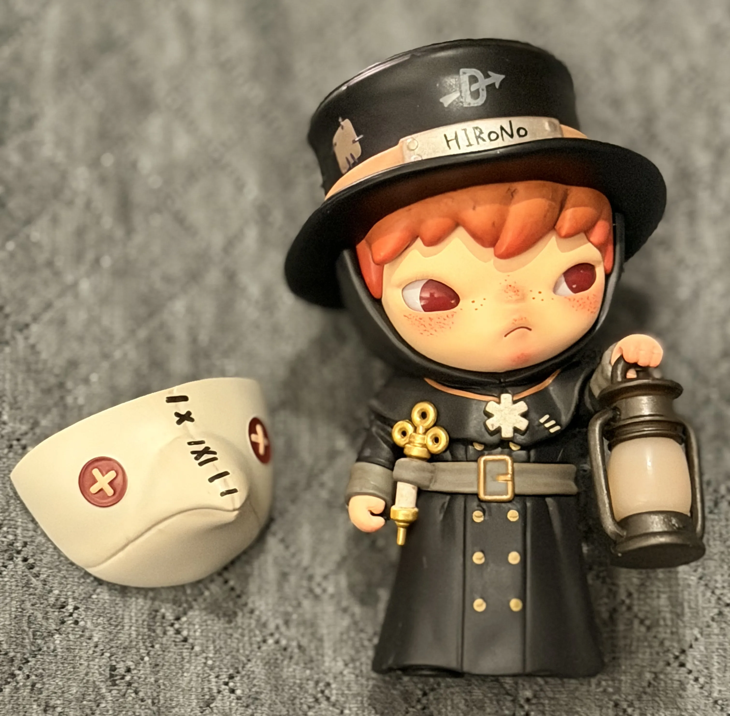 POPMART HIRONO 地獄のパンプキン王 カスタム 🎡Not every shadow fades with dawn—some wait for you at midnight