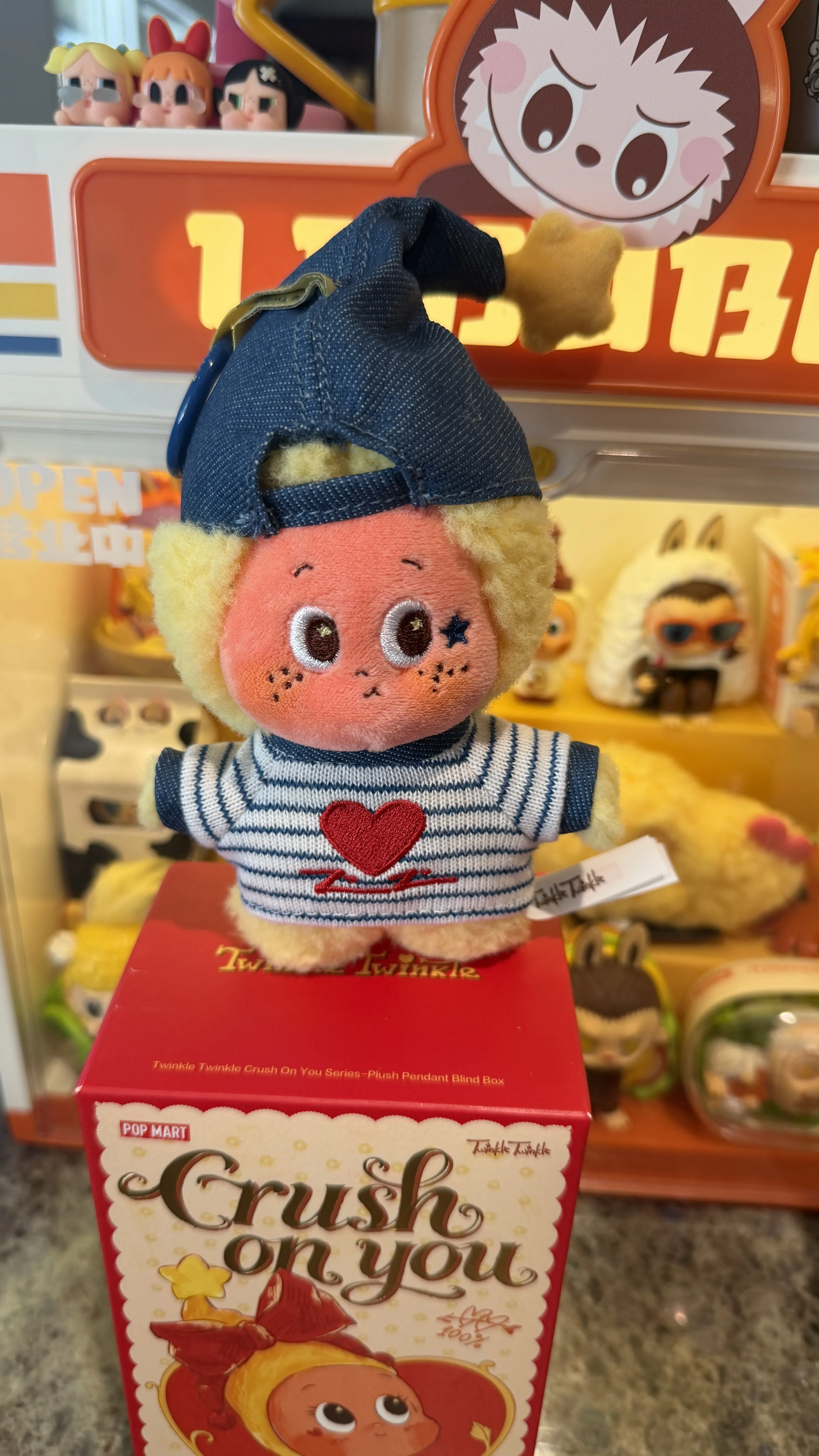 POP NOW:Twinkle Twinkle Crush On You Series-Plush Pendent Blind
